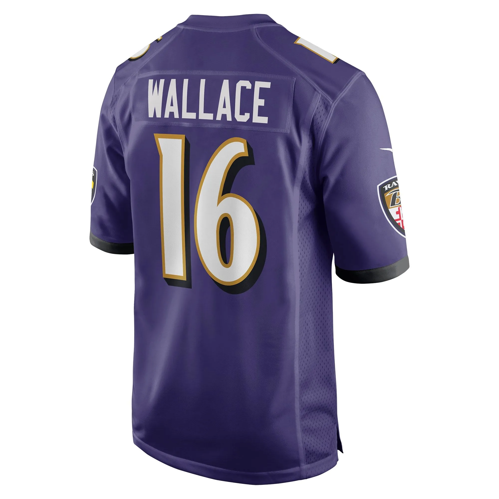 Tylan Wallace Baltimore Ravens  Game Jersey - Purple