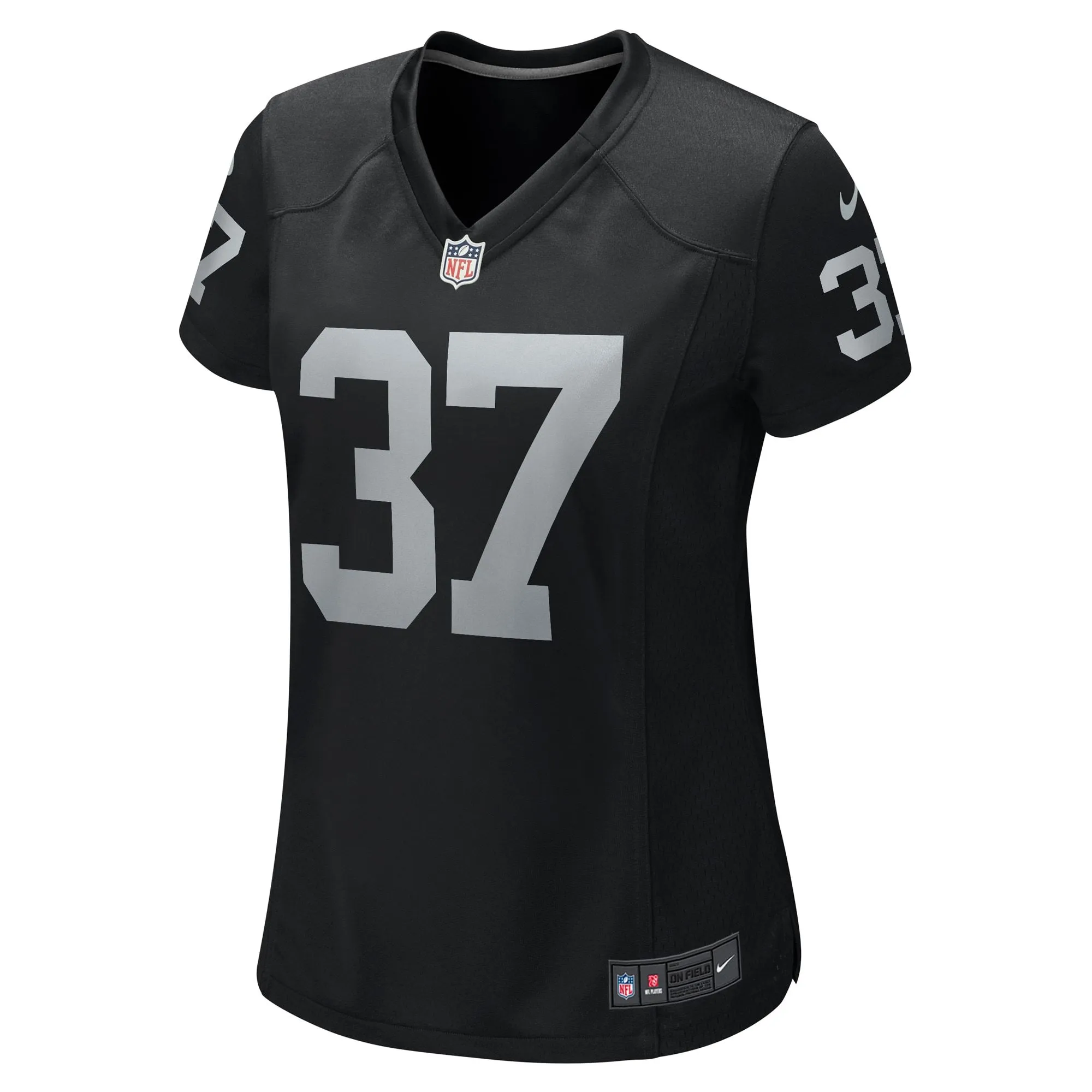 Tyler Hall Las Vegas Raiders  Women's Team Game Jersey -  Black