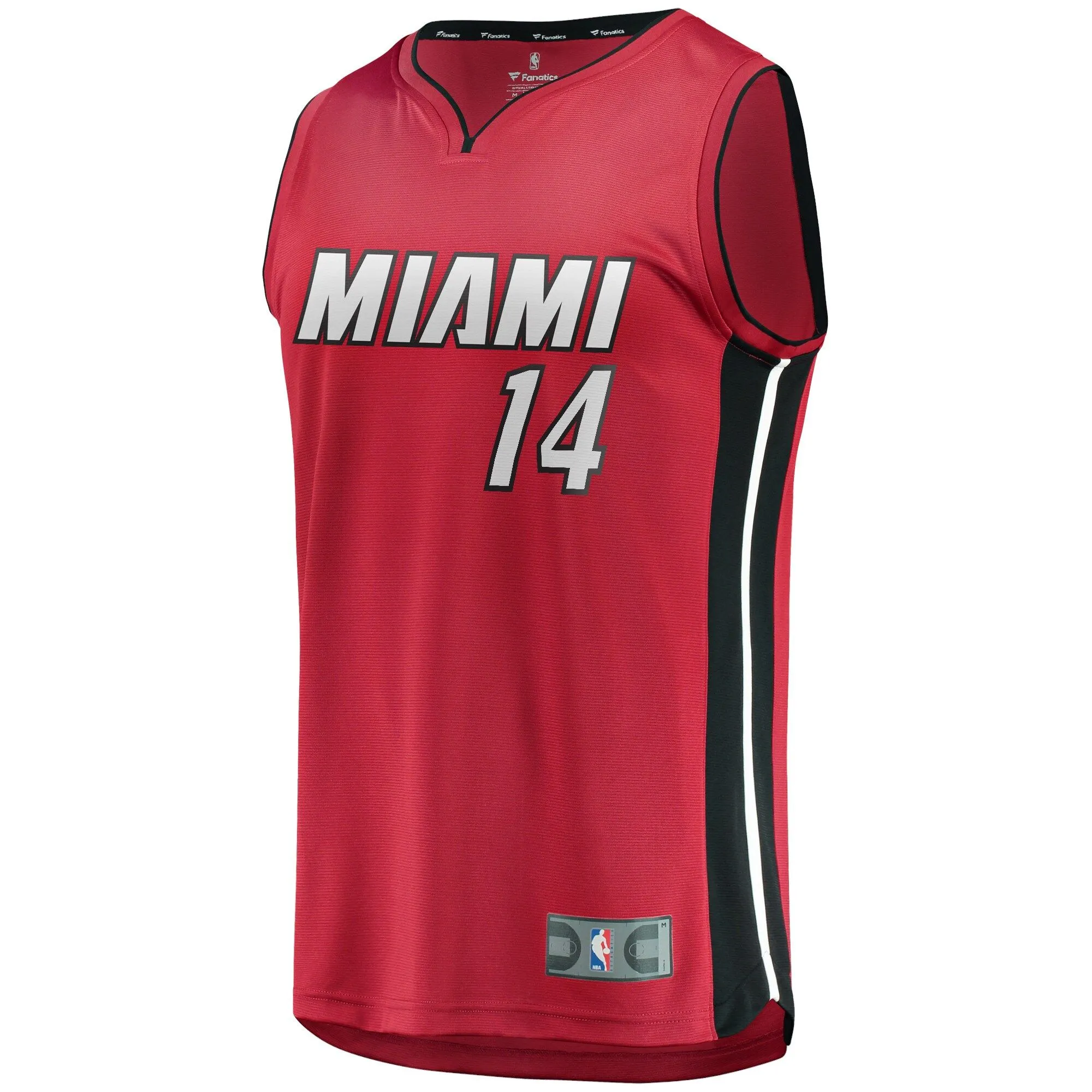 Tyler Herro Miami Heat Fanatics Branded Fast Break Replica Jersey - Statement Edition - Red