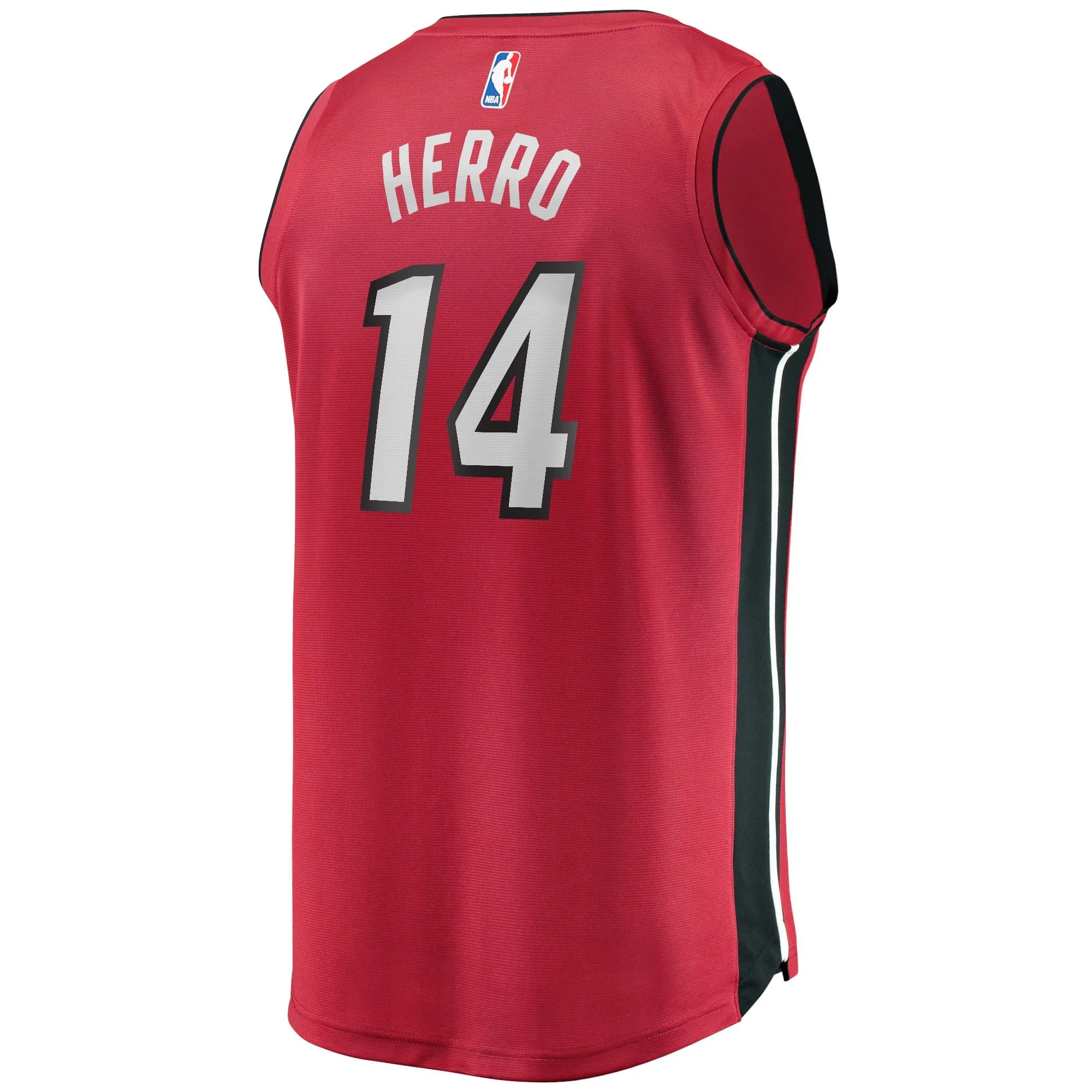 Tyler Herro Miami Heat Fanatics Branded Fast Break Replica Jersey - Statement Edition - Red