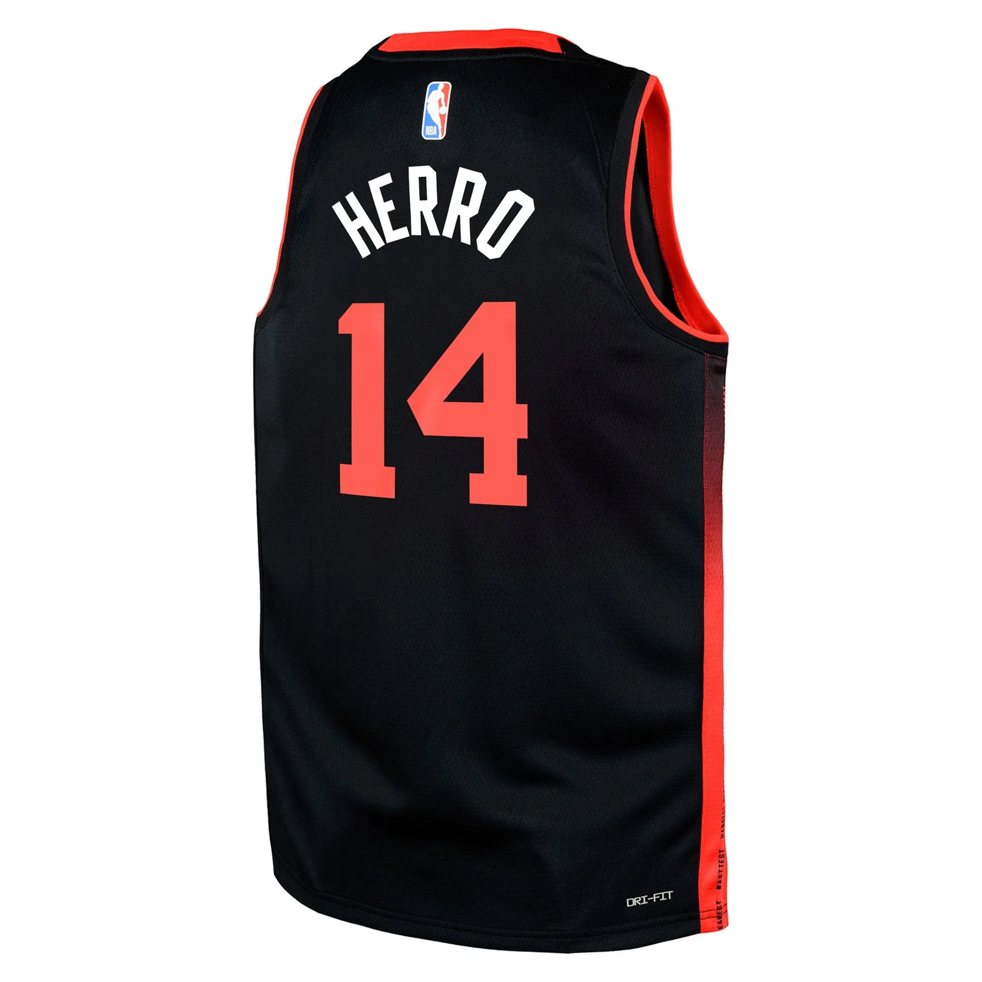 Tyler Herro Miami Heat  Youth  Swingman Replica Jersey - City Edition - Black