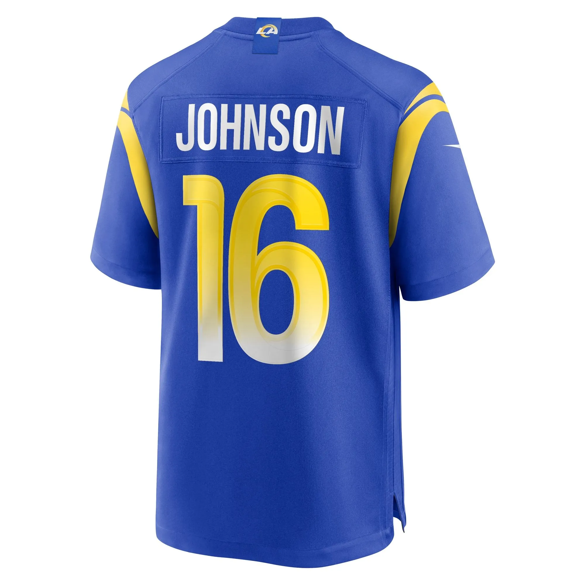 Tyler Johnson Los Angeles Rams  Team Game Jersey -  Royal