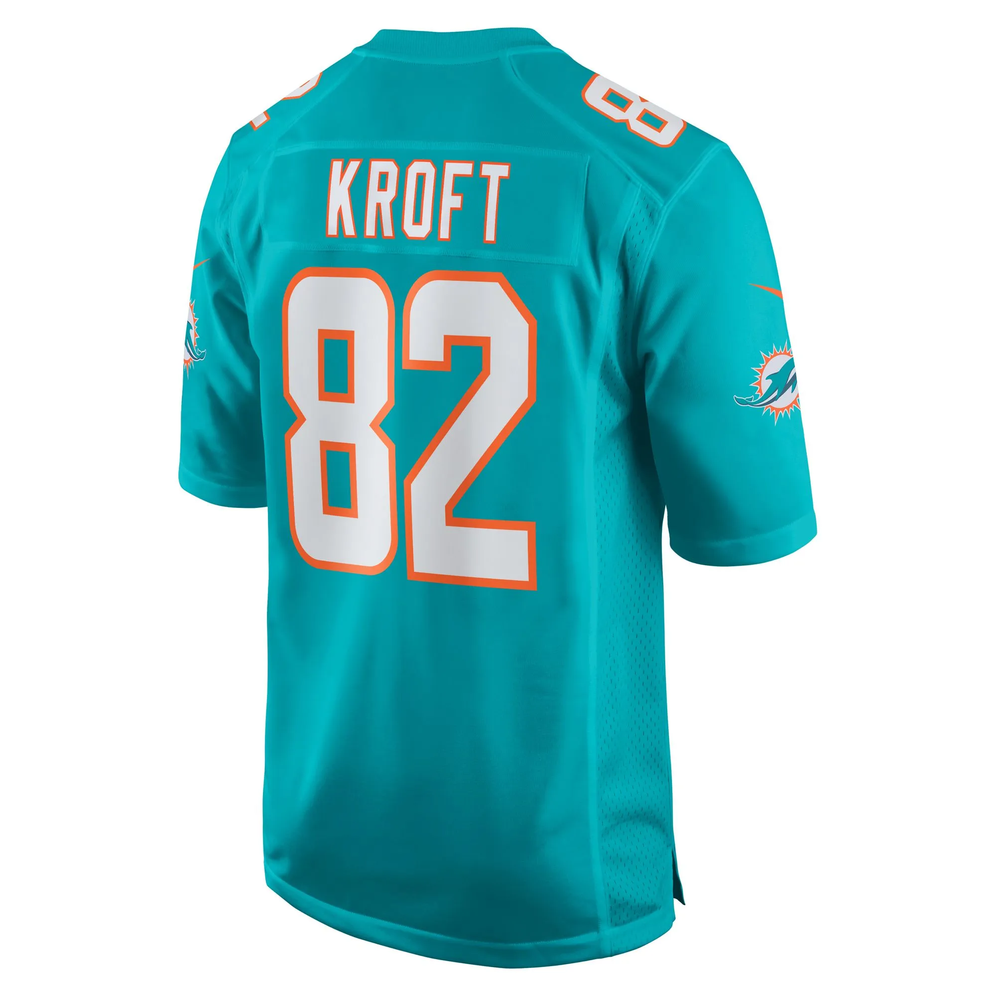 Tyler Kroft Miami Dolphins  Team Game Jersey -  Aqua