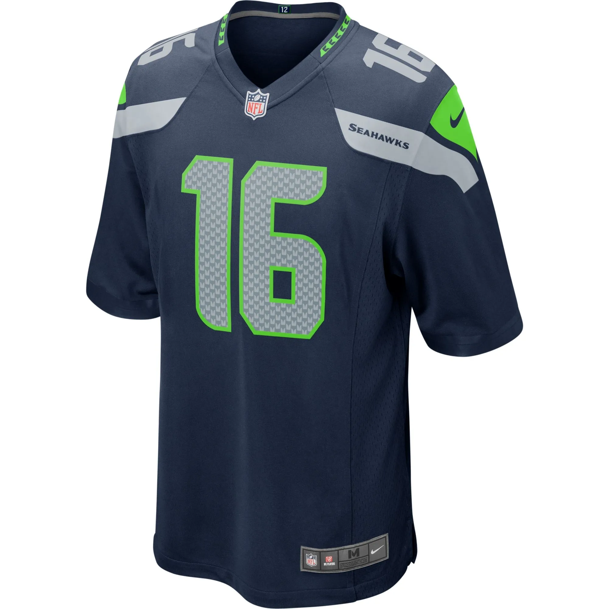 Tyler Lockett Seattle Seahawks  Game Jersey - College Navy