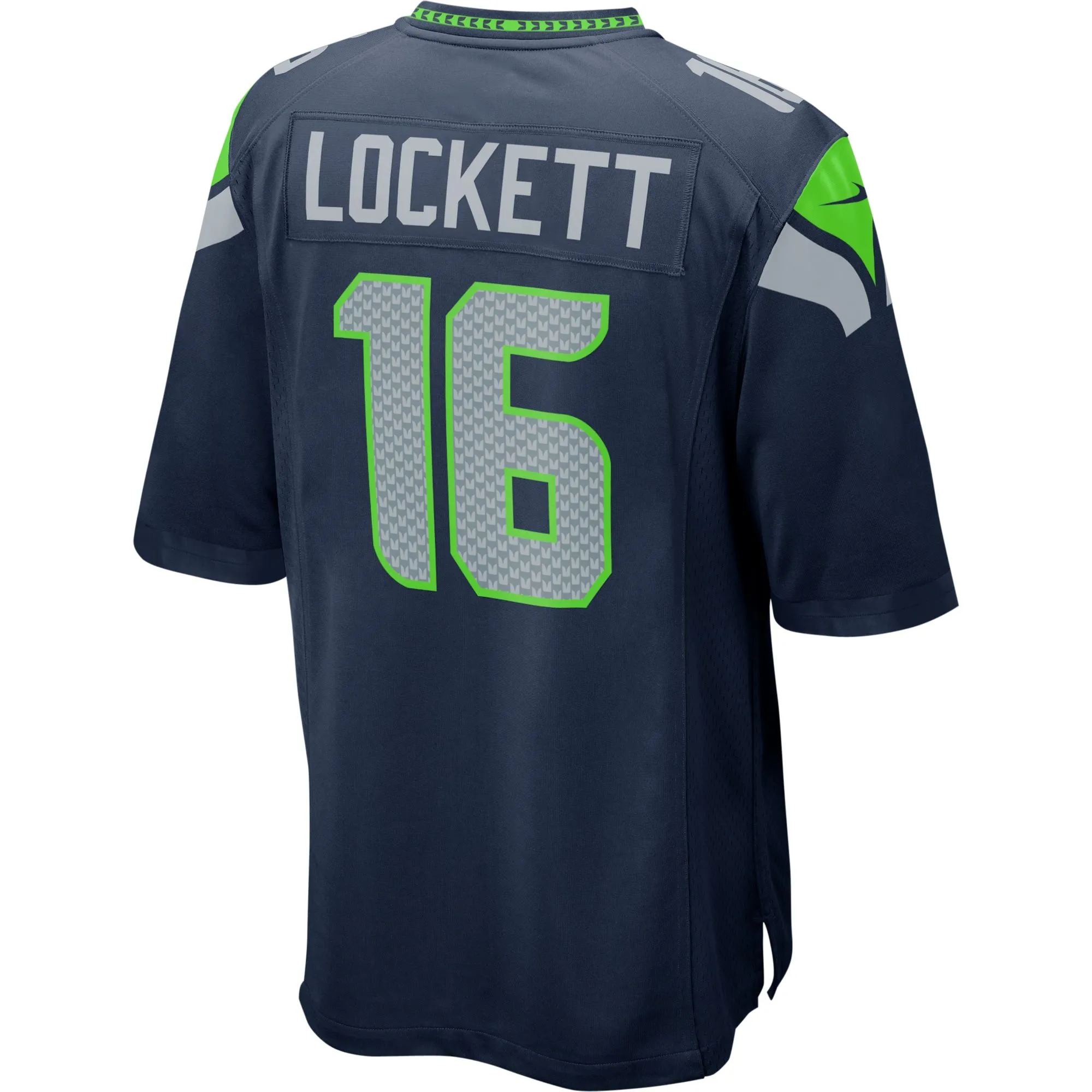 Tyler Lockett Seattle Seahawks  Game Jersey - College Navy