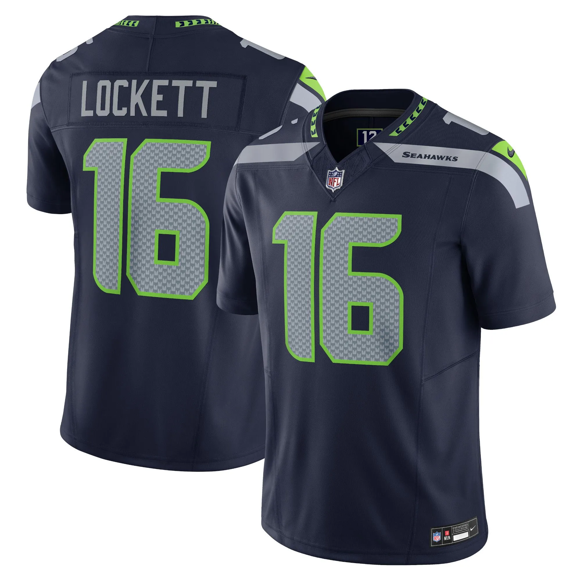 Tyler Lockett Seattle Seahawks  Vapor F.U.S.E. Limited Jersey - Navy