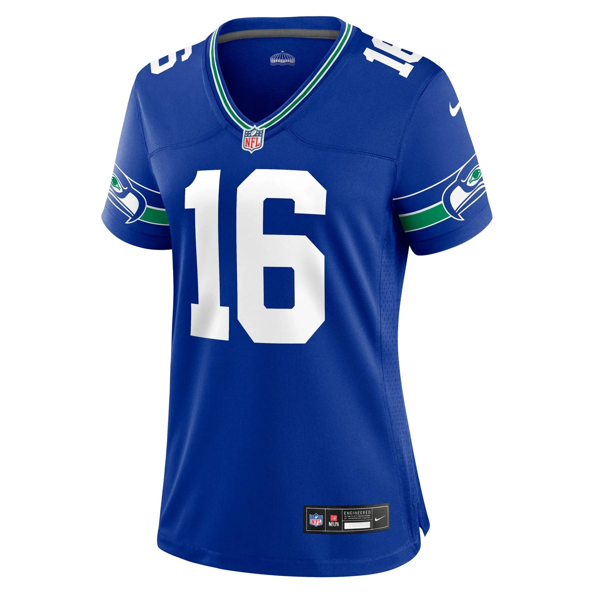 Tyler Lockett Seattle Seahawks  Women's Player Jersey - Royal