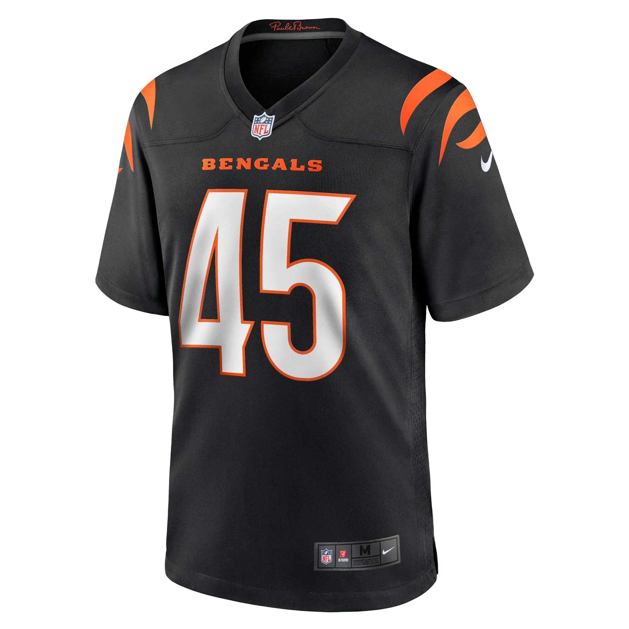 Tyler Murray Cincinnati Bengals  Team Game Jersey -  Black