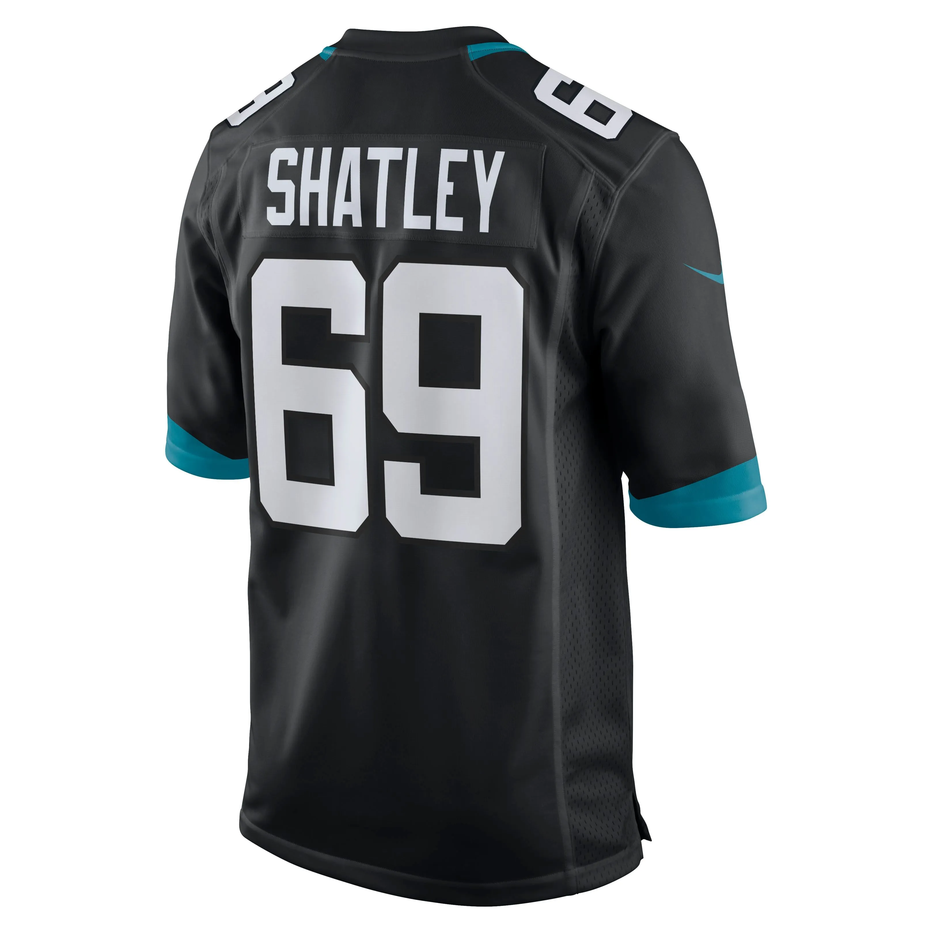 Tyler Shatley Jacksonville Jaguars  Game Jersey - Black