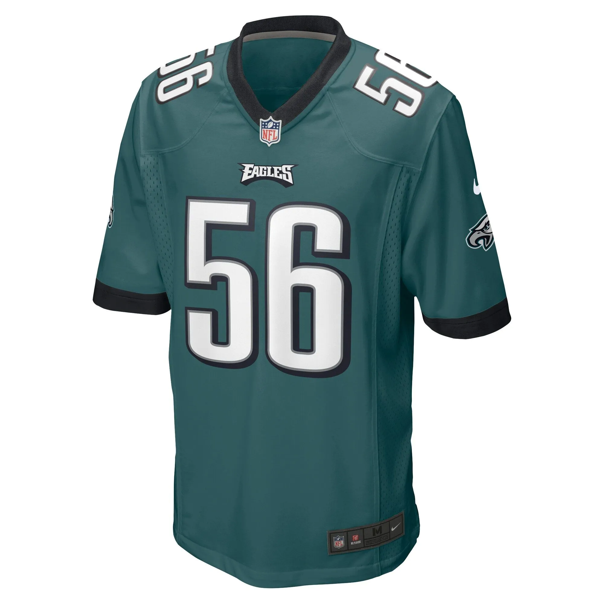 Tyler Steen Philadelphia Eagles  Team Game Jersey - Midnight Green