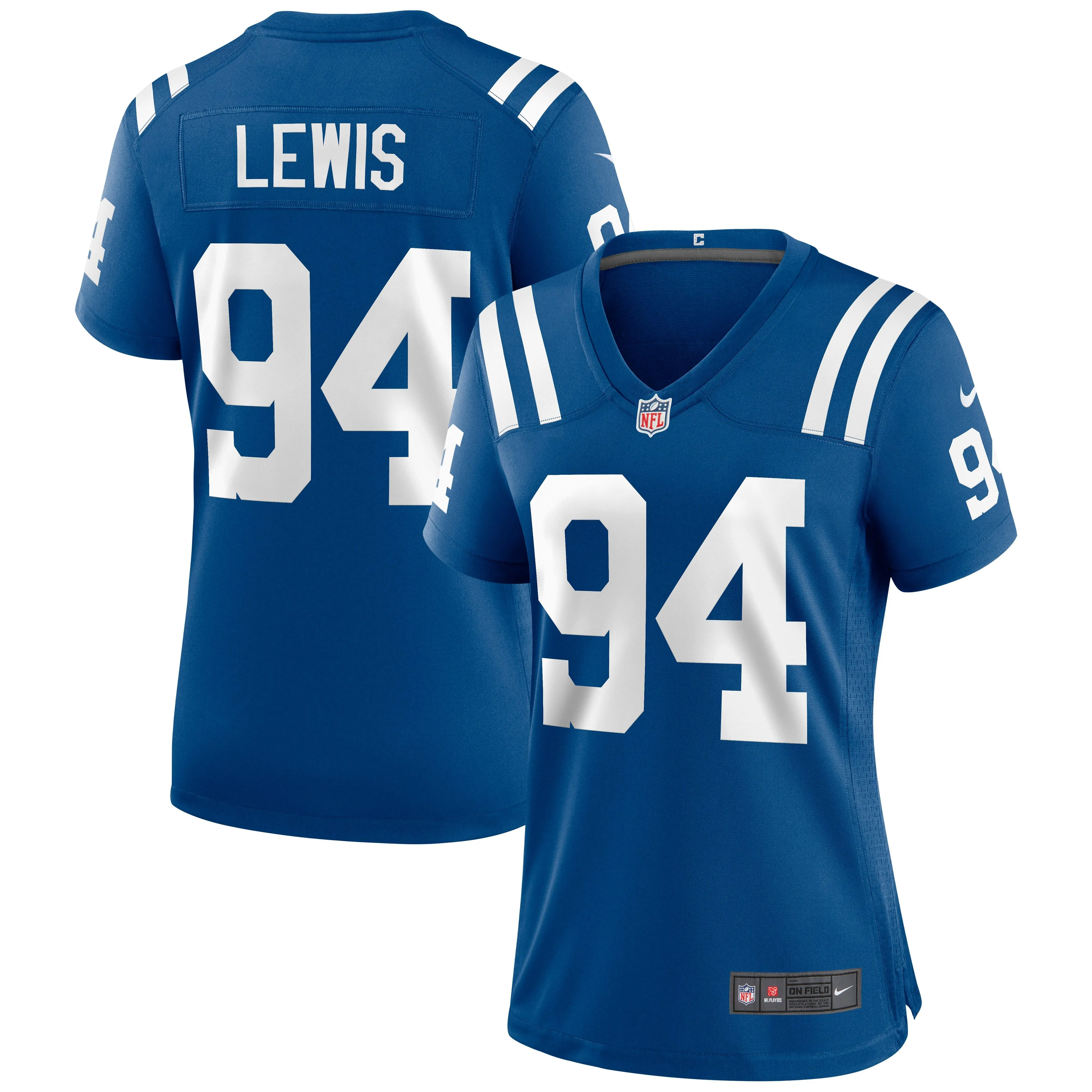 Tyquan Lewis Indianapolis Colts  Women's Game Jersey - Royal