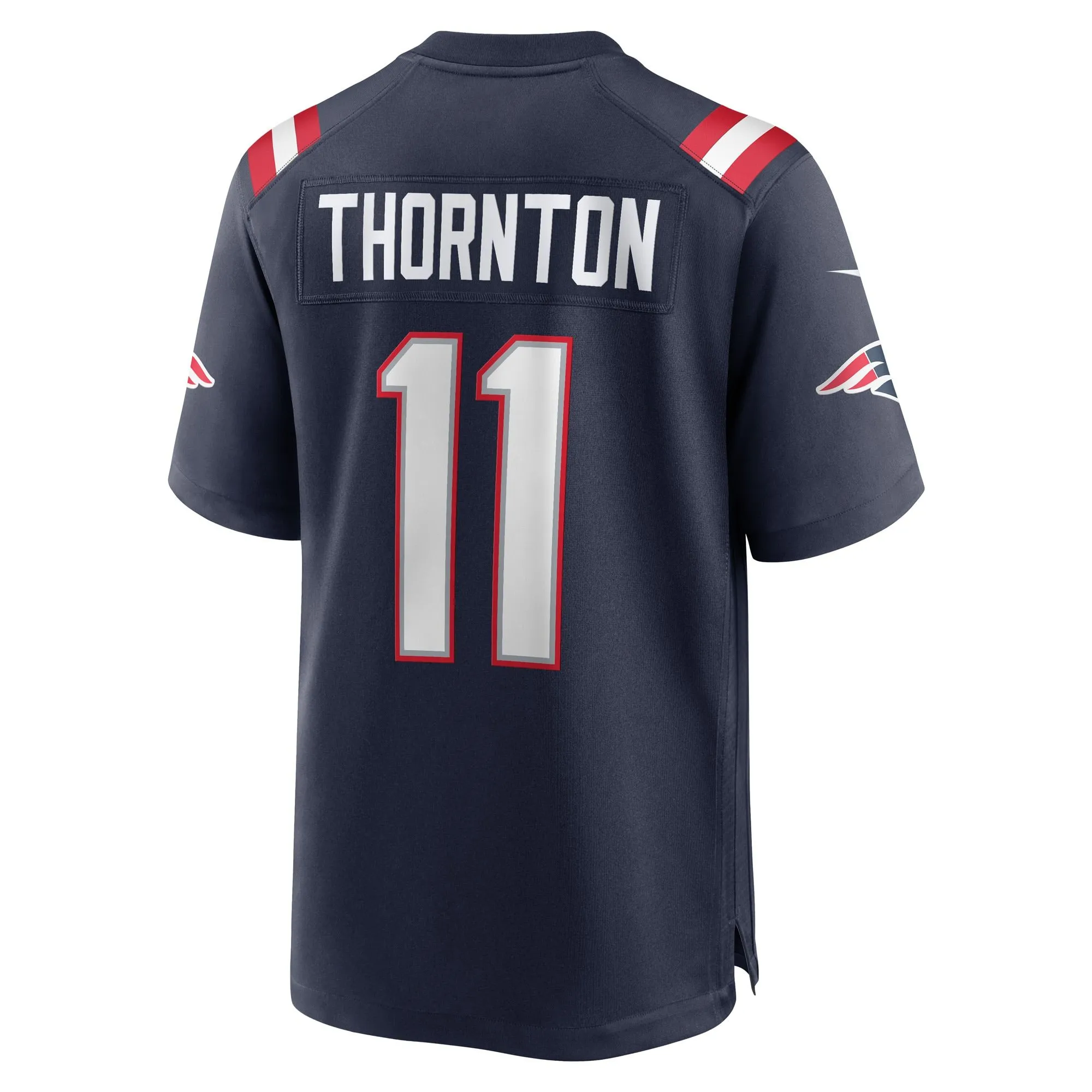 Tyquan Thornton New England Patriots  Game Player Jersey - Navy