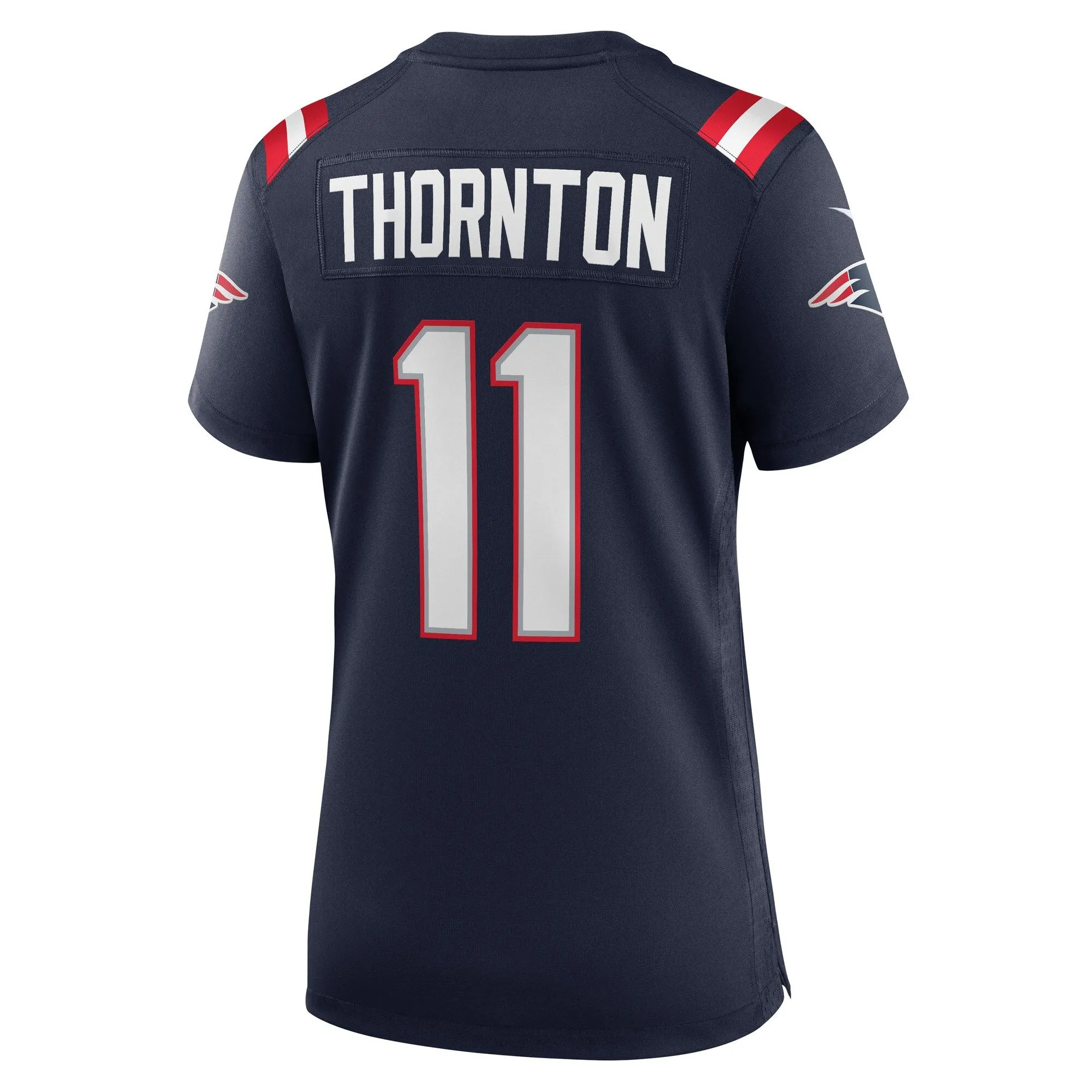 Tyquan Thornton New England Patriots  Women's Game Player Jersey - Navy