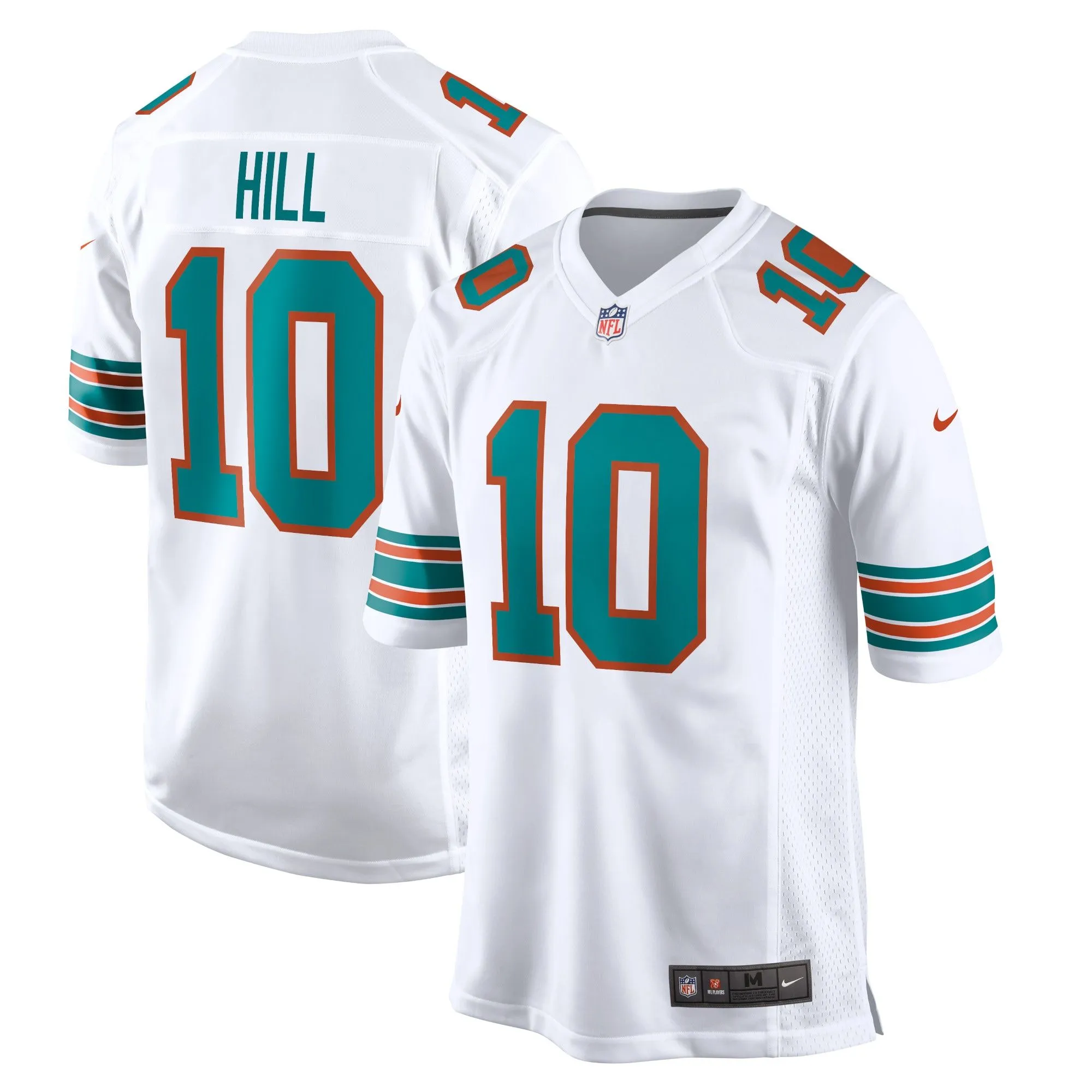 Tyreek Hill Miami Dolphins  Alternate Game Jersey - White