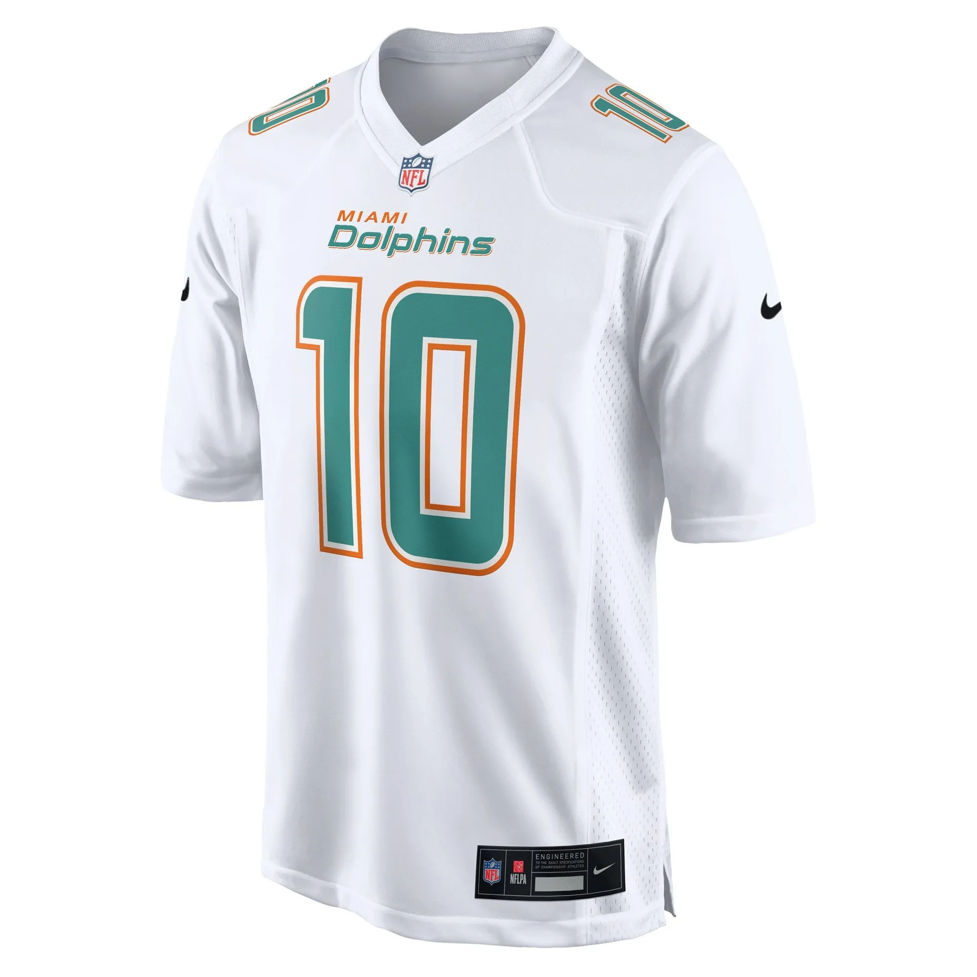 Tyreek Hill Miami Dolphins  Fashion Game Jersey - White