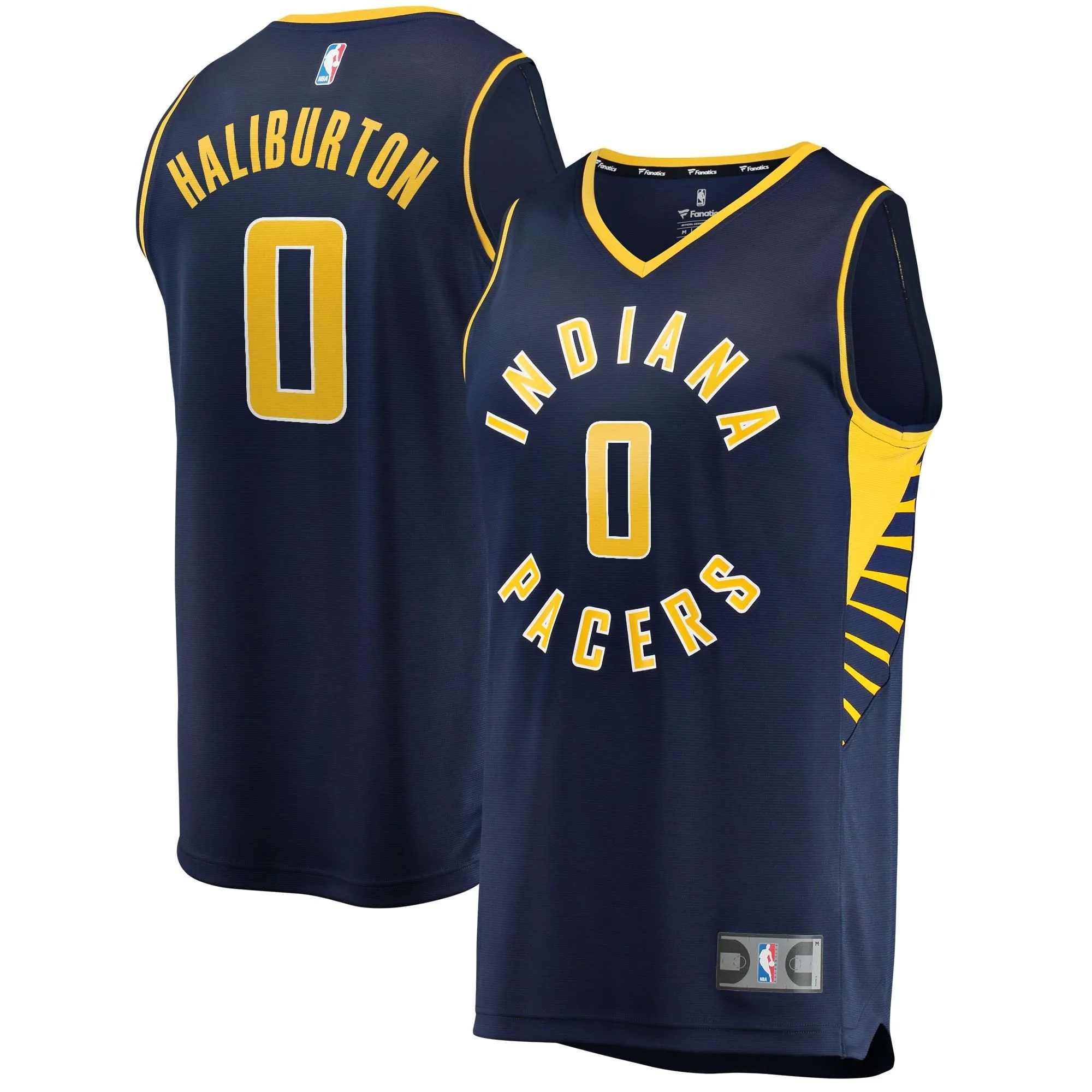 Tyrese Haliburton Indiana Pacers Fanatics Branded Youth 2021/22 Fast Break Replica Jersey - Icon Edition - Navy