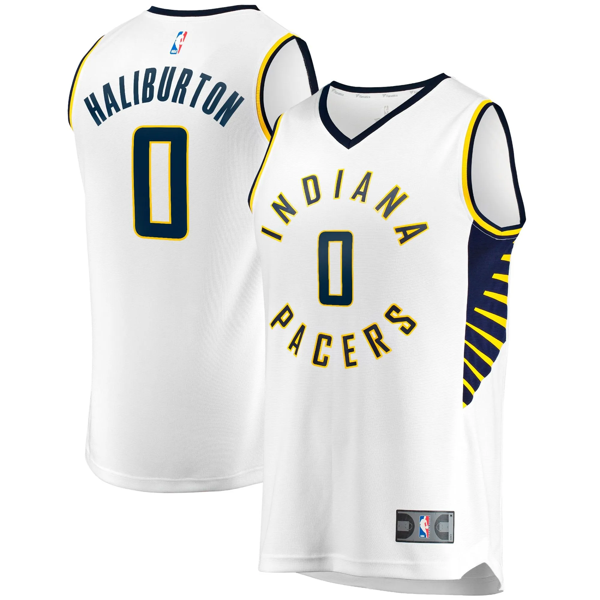 Tyrese Haliburton Indiana Pacers Fanatics Branded Youth Fast Break Replica Jersey - Association Edition - White