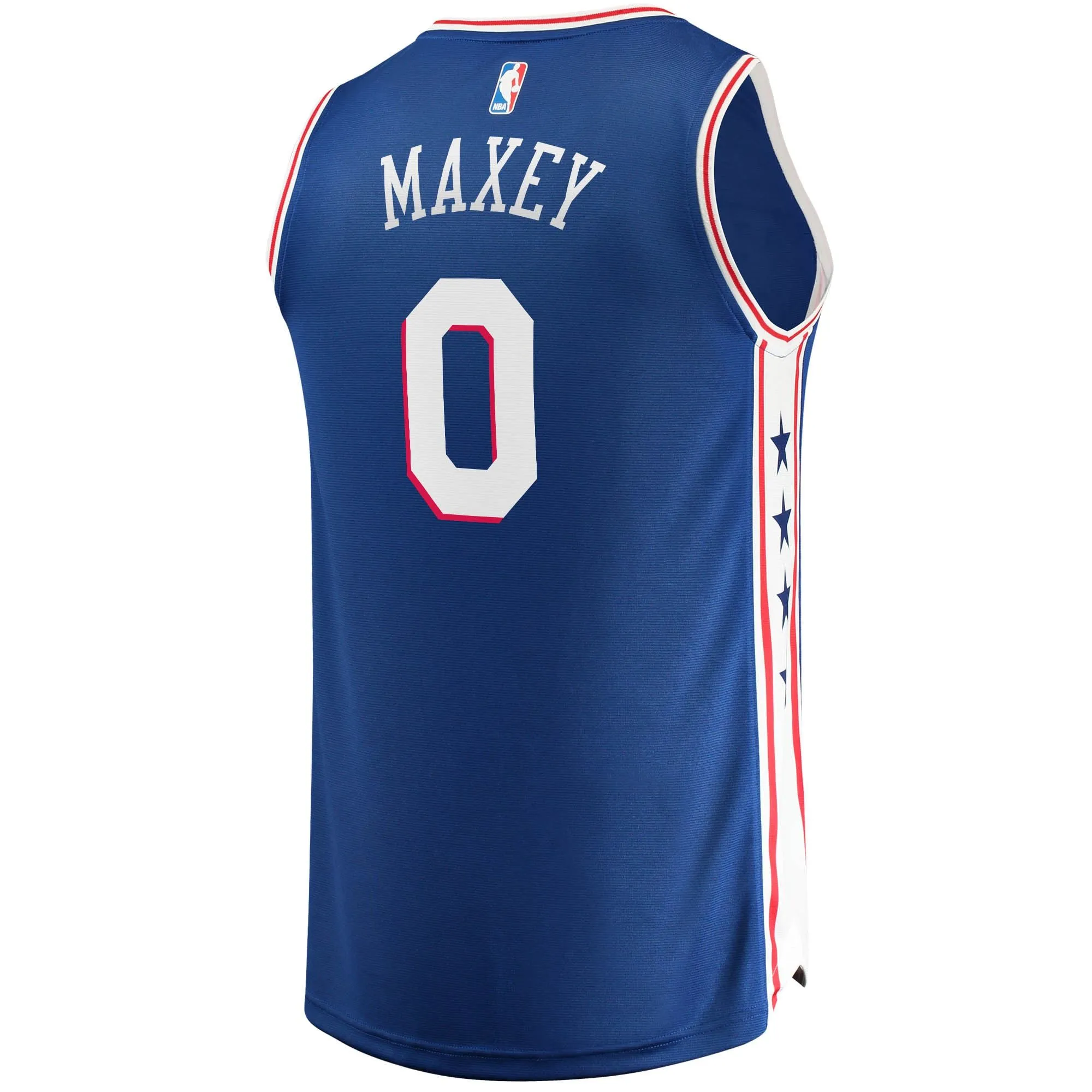 Tyrese Maxey Philadelphia 76ers Fanatics Branded Fast Break Replica Jersey - Icon Edition - Royal