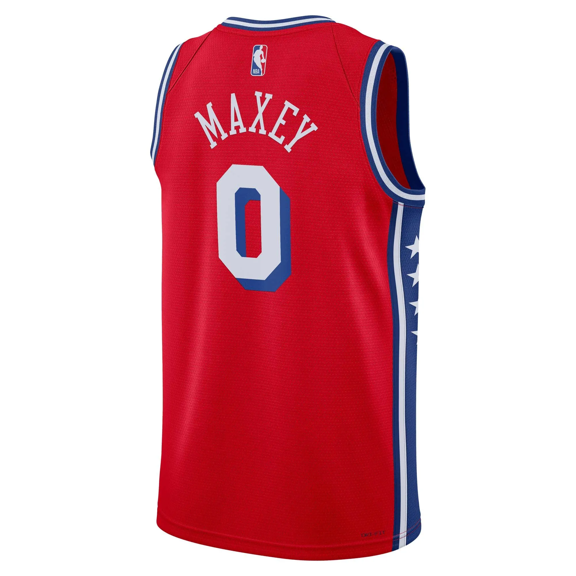 Tyrese Maxey Philadelphia 76ers Jordan Brand Unisex Swingman Jersey - Statement Edition - Red