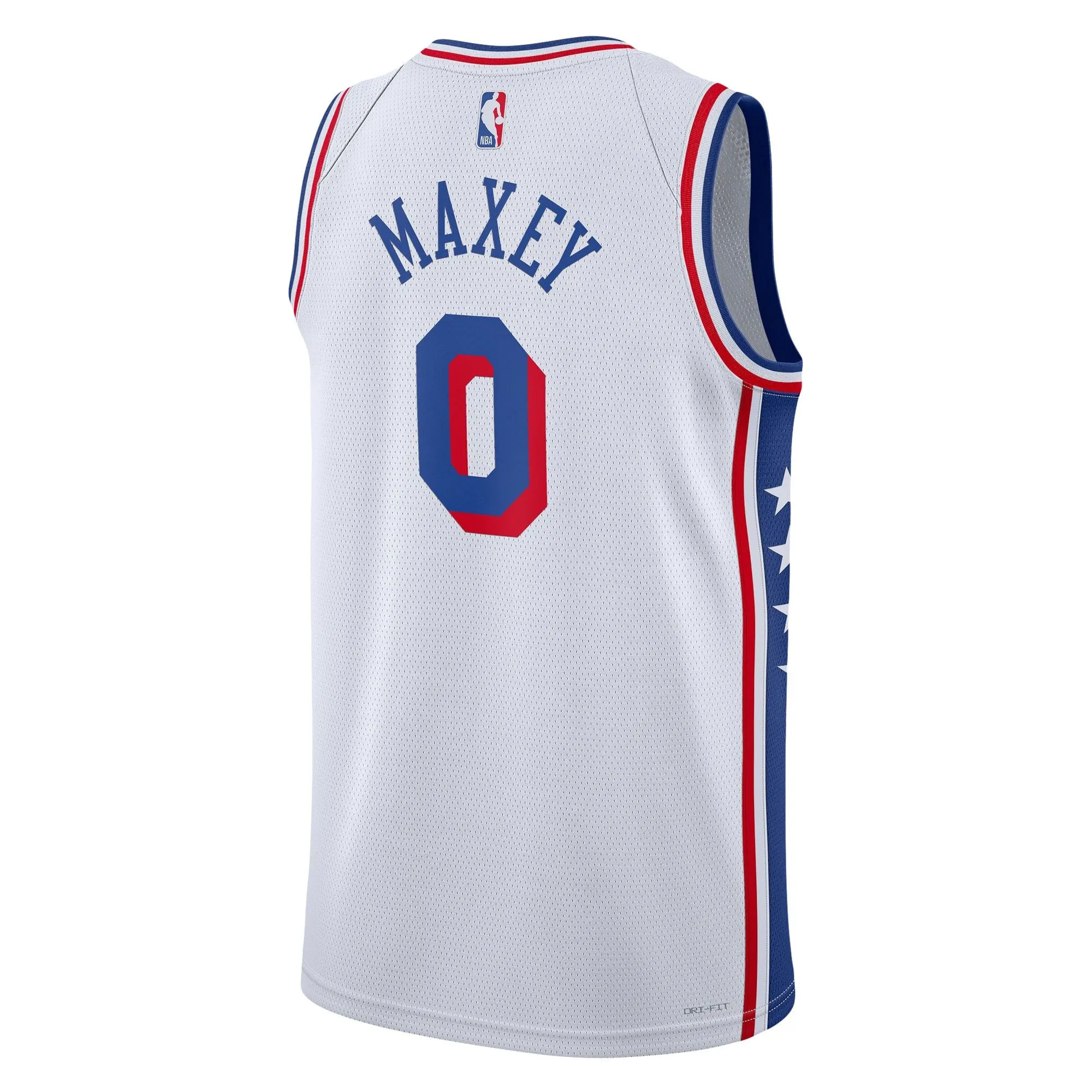 Tyrese Maxey Philadelphia 76ers  Unisex Swingman Jersey - Association Edition - White