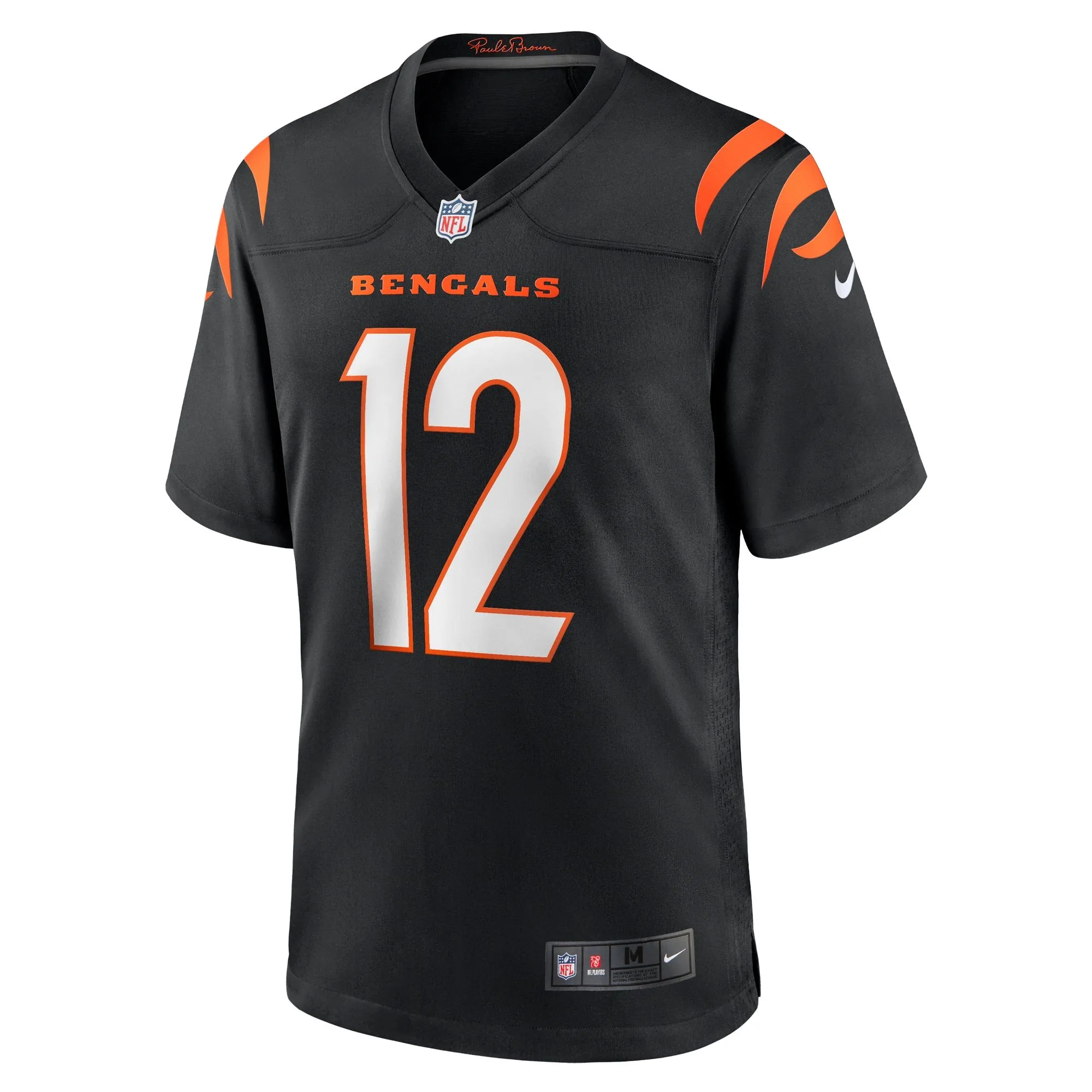 Tyron Johnson Cincinnati Bengals  Home Game Player Jersey - Black