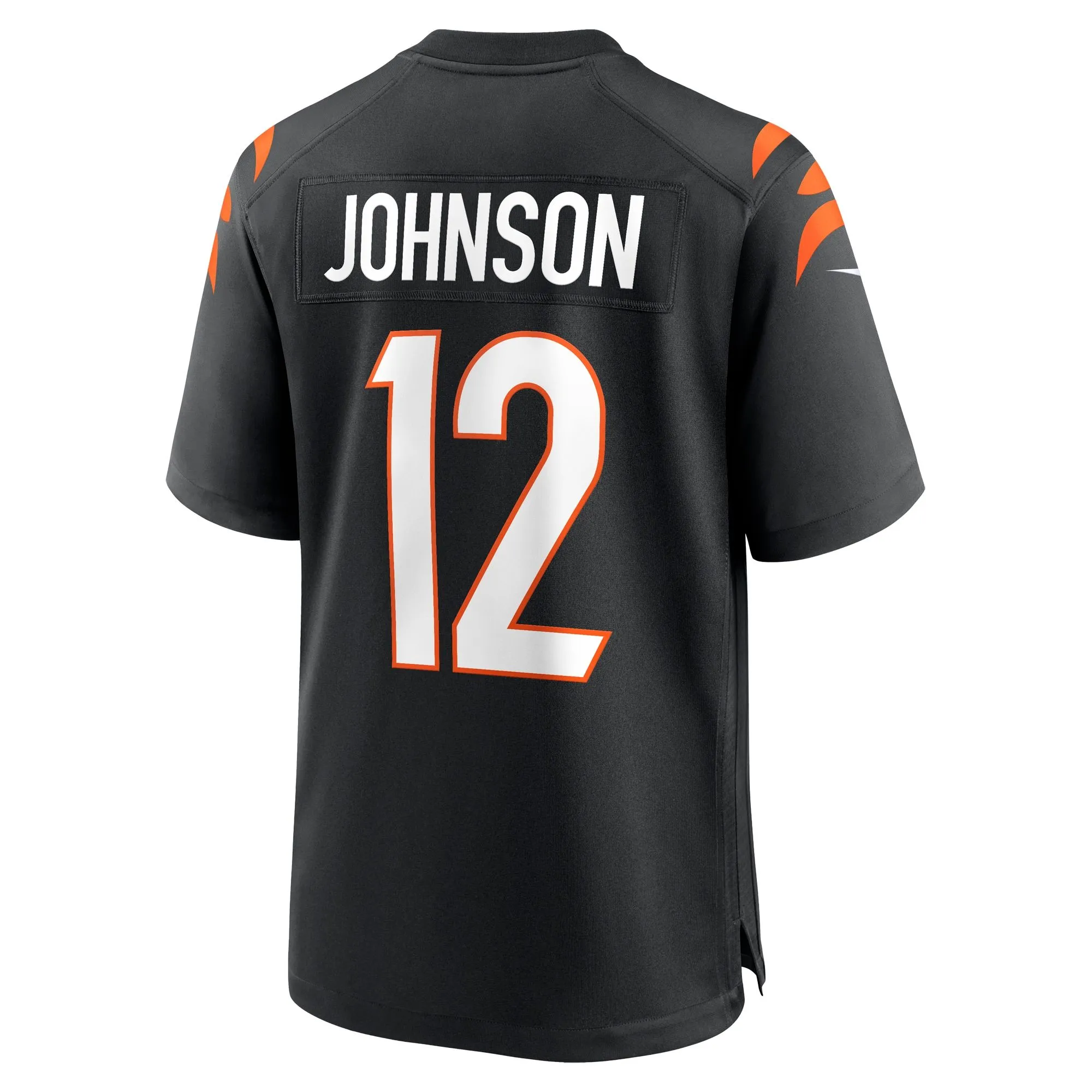 Tyron Johnson Cincinnati Bengals  Home Game Player Jersey - Black