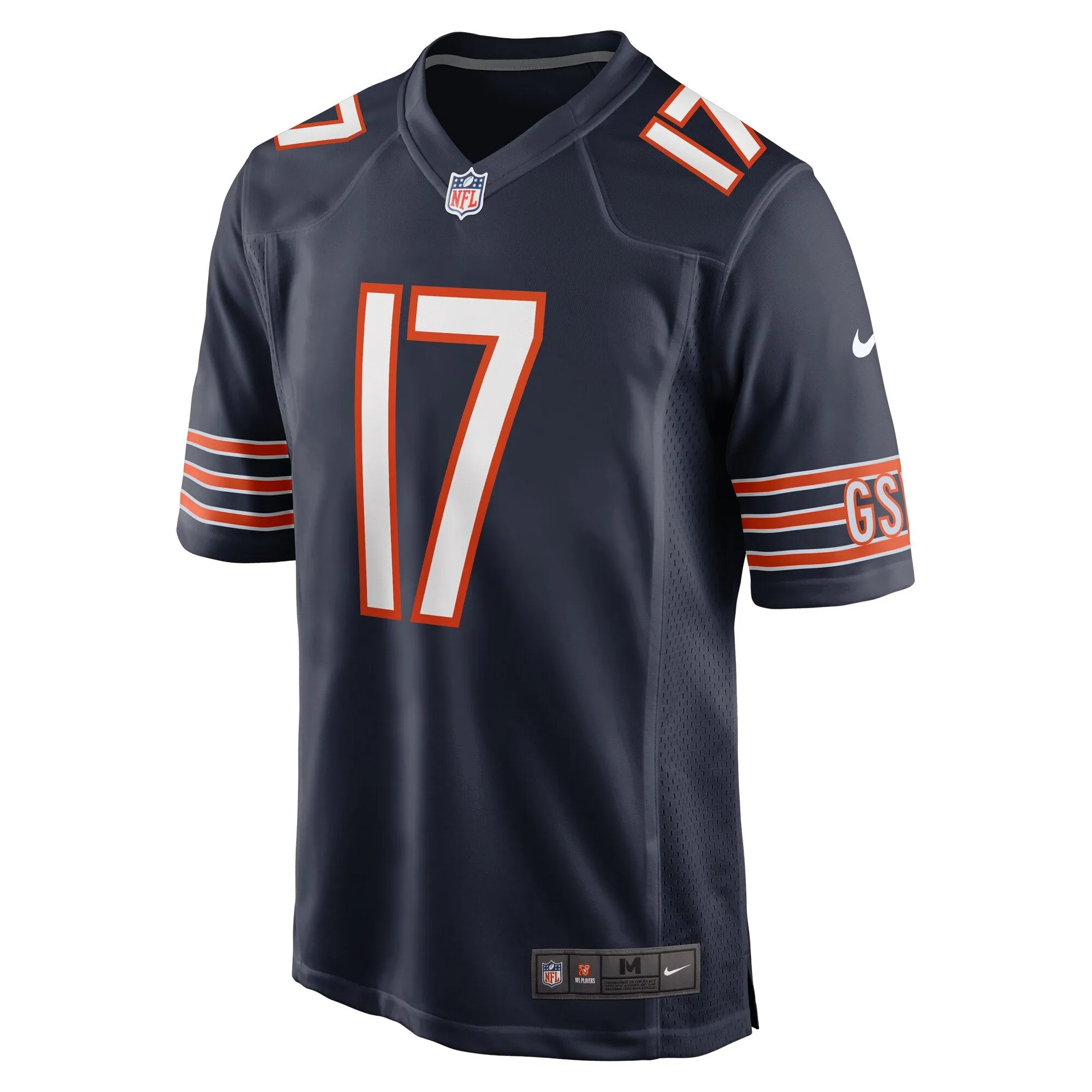 Tyson Bagent Chicago Bears   Game Jersey -  Navy