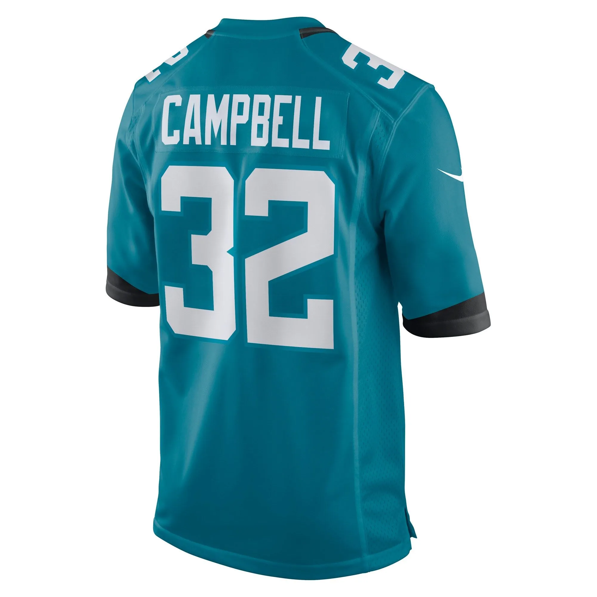 Tyson Campbell Jacksonville Jaguars  Game Jersey - Teal