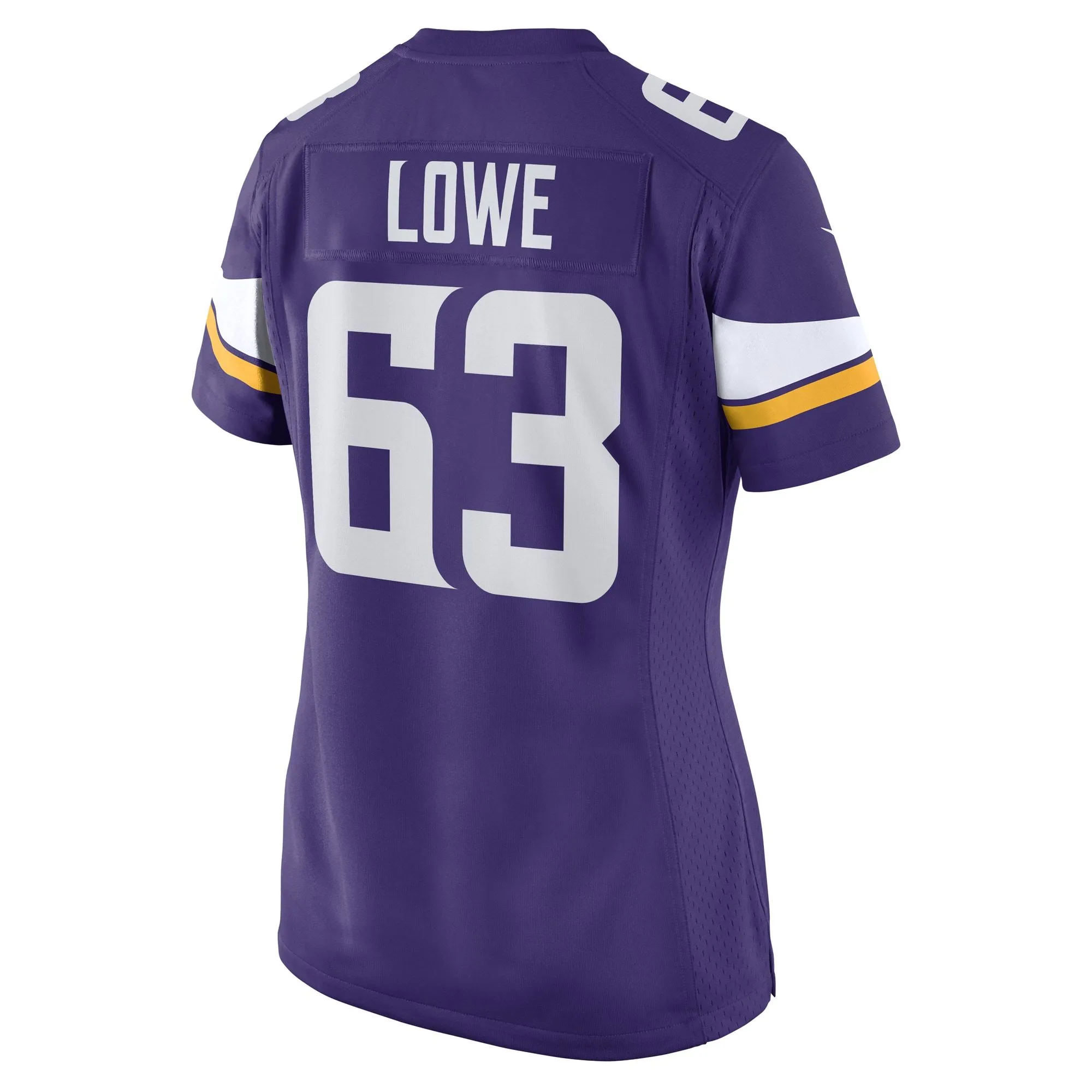 Vederian Lowe Minnesota Vikings  Women's Game Player Jersey - Purple