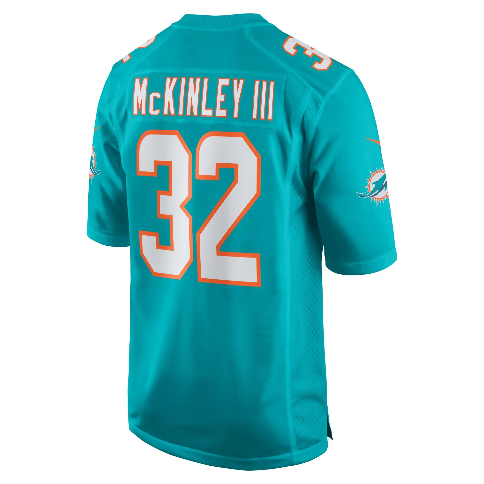 Verone McKinley III Miami Dolphins  Game Player Jersey - Aqua