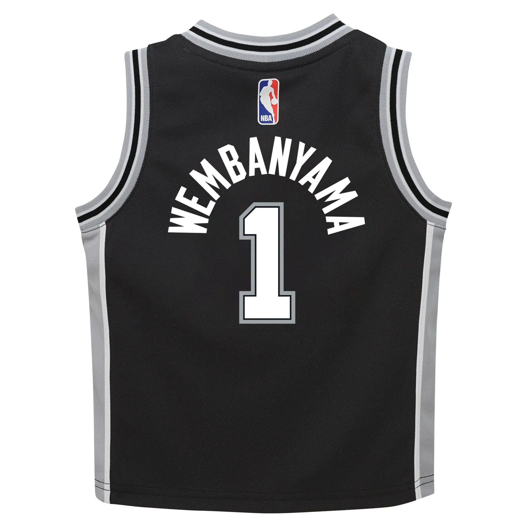 Victor Wembanyama San Antonio Spurs  Preschool Swingman Player Jersey - Icon Edition - Black