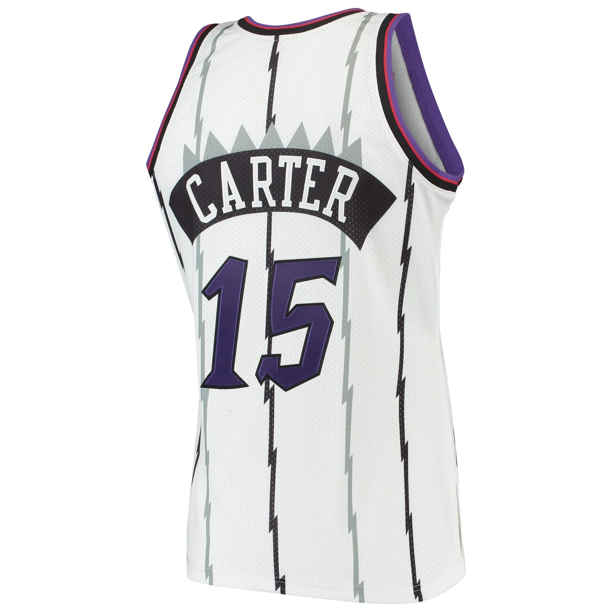 Vince Carter Toronto Raptors Mitchell & Ness 1998/99 Hardwood Classics  Jersey - White