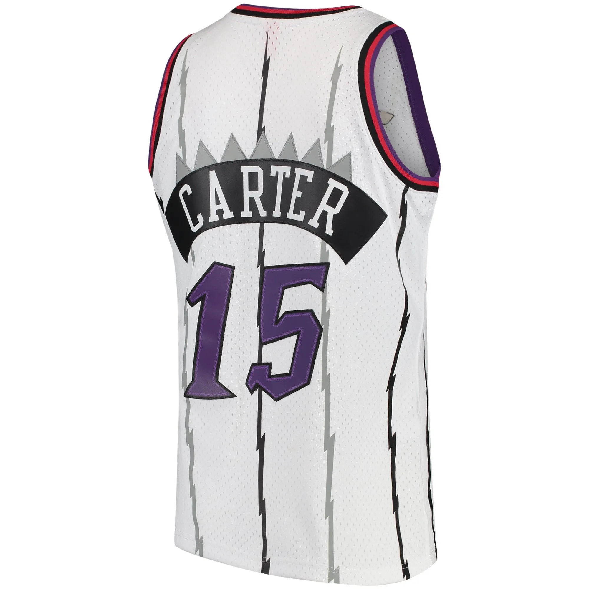 Vince Carter Toronto Raptors Mitchell & Ness 1998/99 Hardwood Classics Swingman Jersey - White