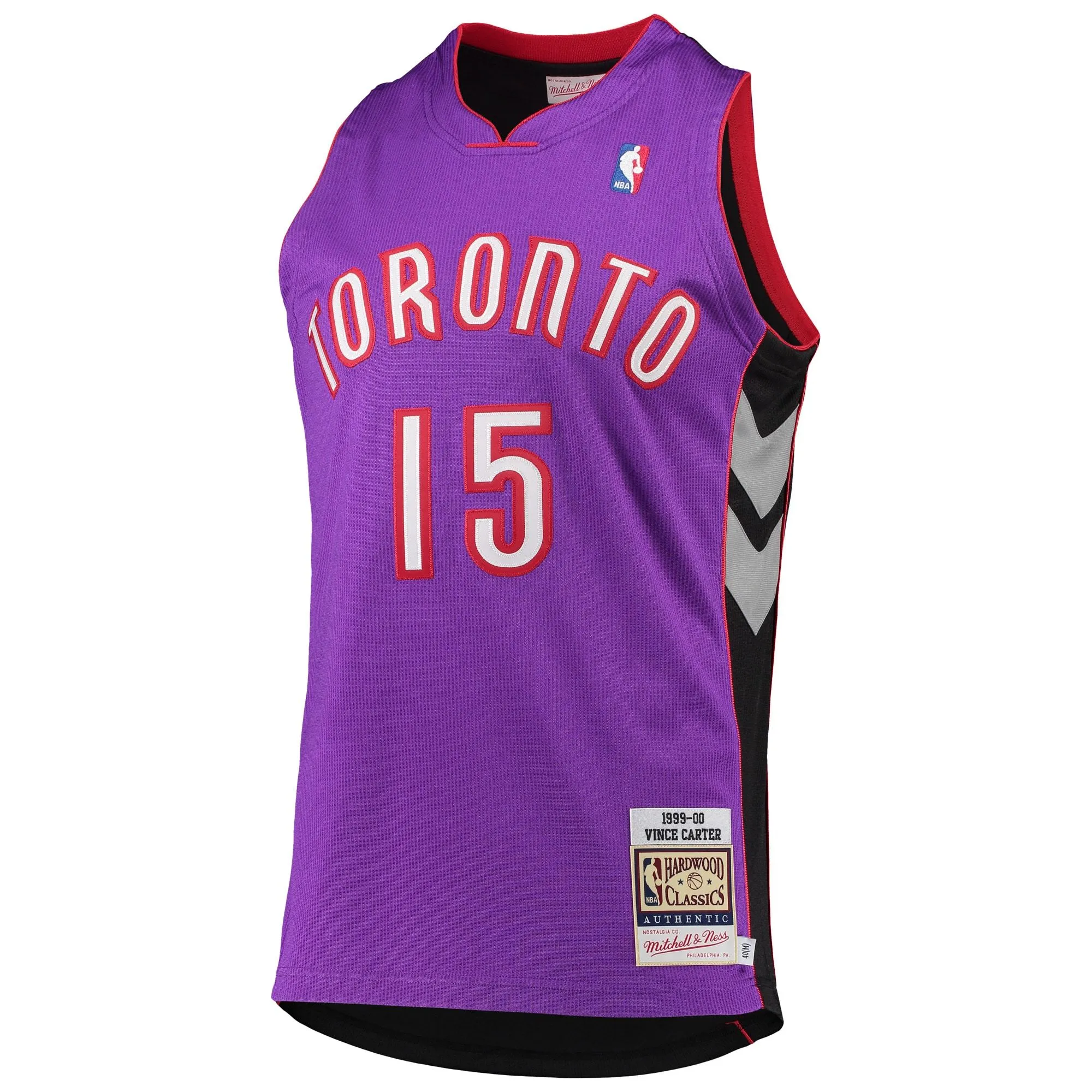 Vince Carter Toronto Raptors Mitchell & Ness 1999/2000 Hardwood Classics  Jersey - Purple