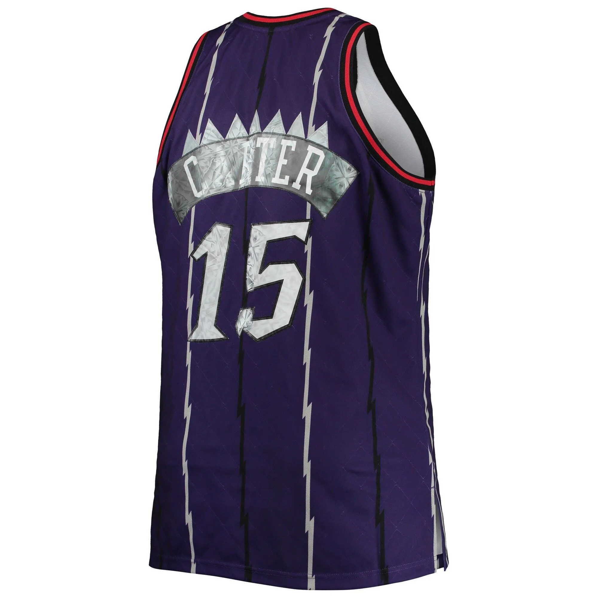 Vince Carter Toronto Raptors Mitchell & Ness Big & Tall 1998/99 NBA 75th Anniversary Diamond Swingman Jersey - Purple