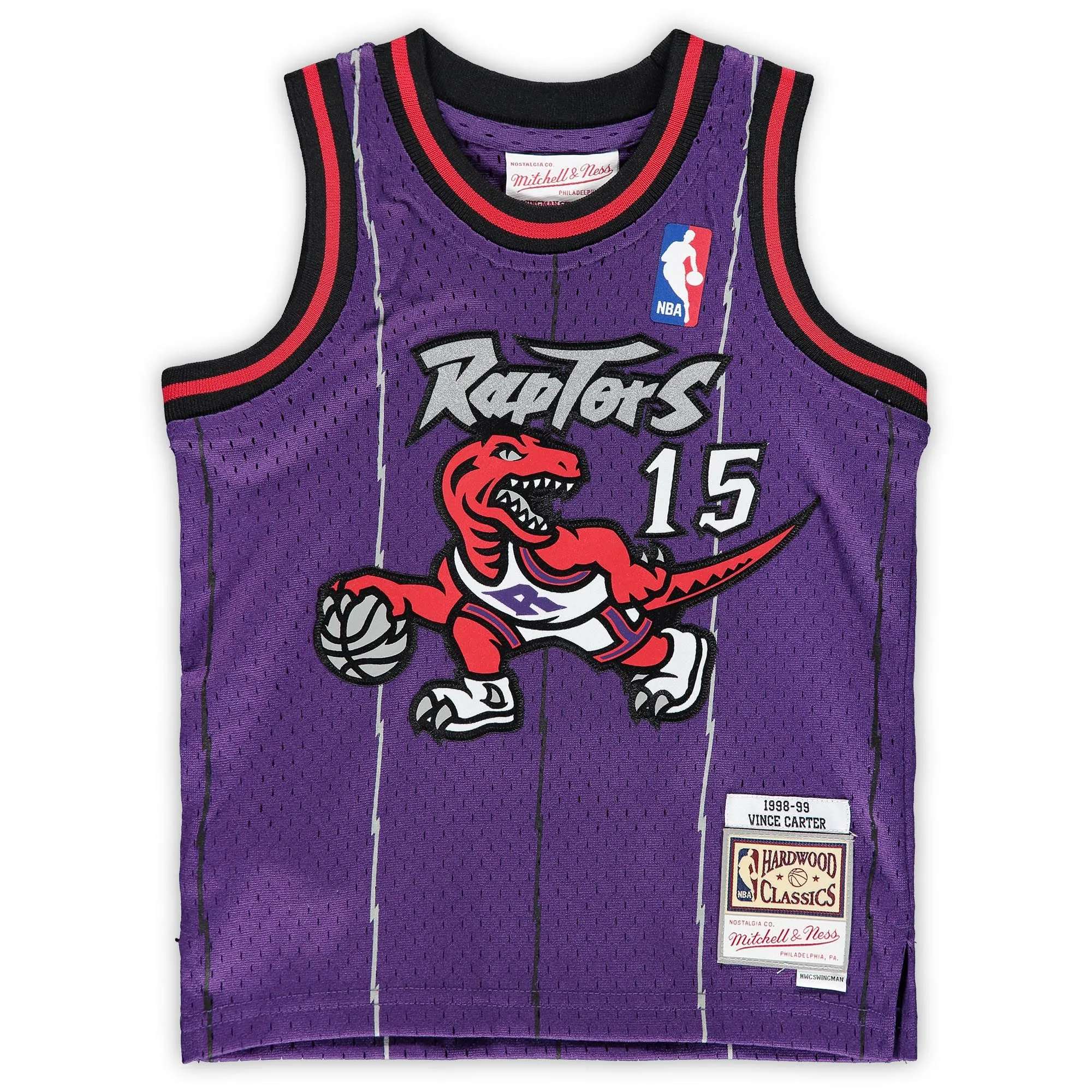 Vince Carter Toronto Raptors Mitchell & Ness Infant 1998/99 Hardwood Classics Retired Player Jersey - Purple