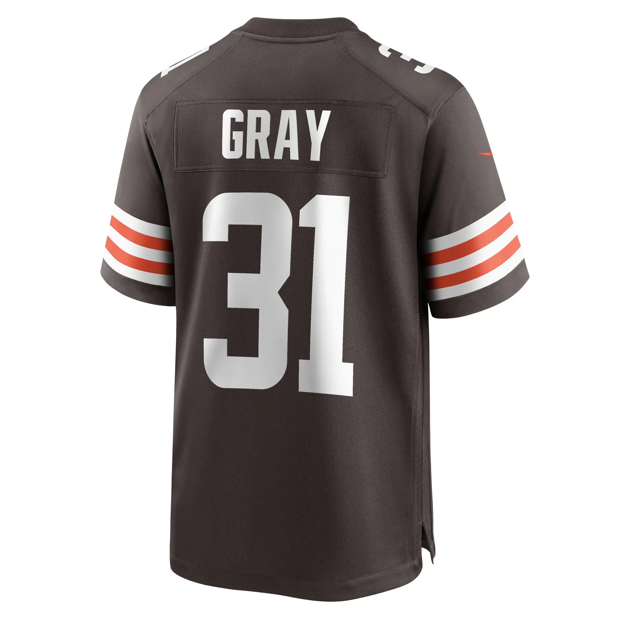 Vincent Gray Cleveland Browns  Team Game Jersey -  Brown