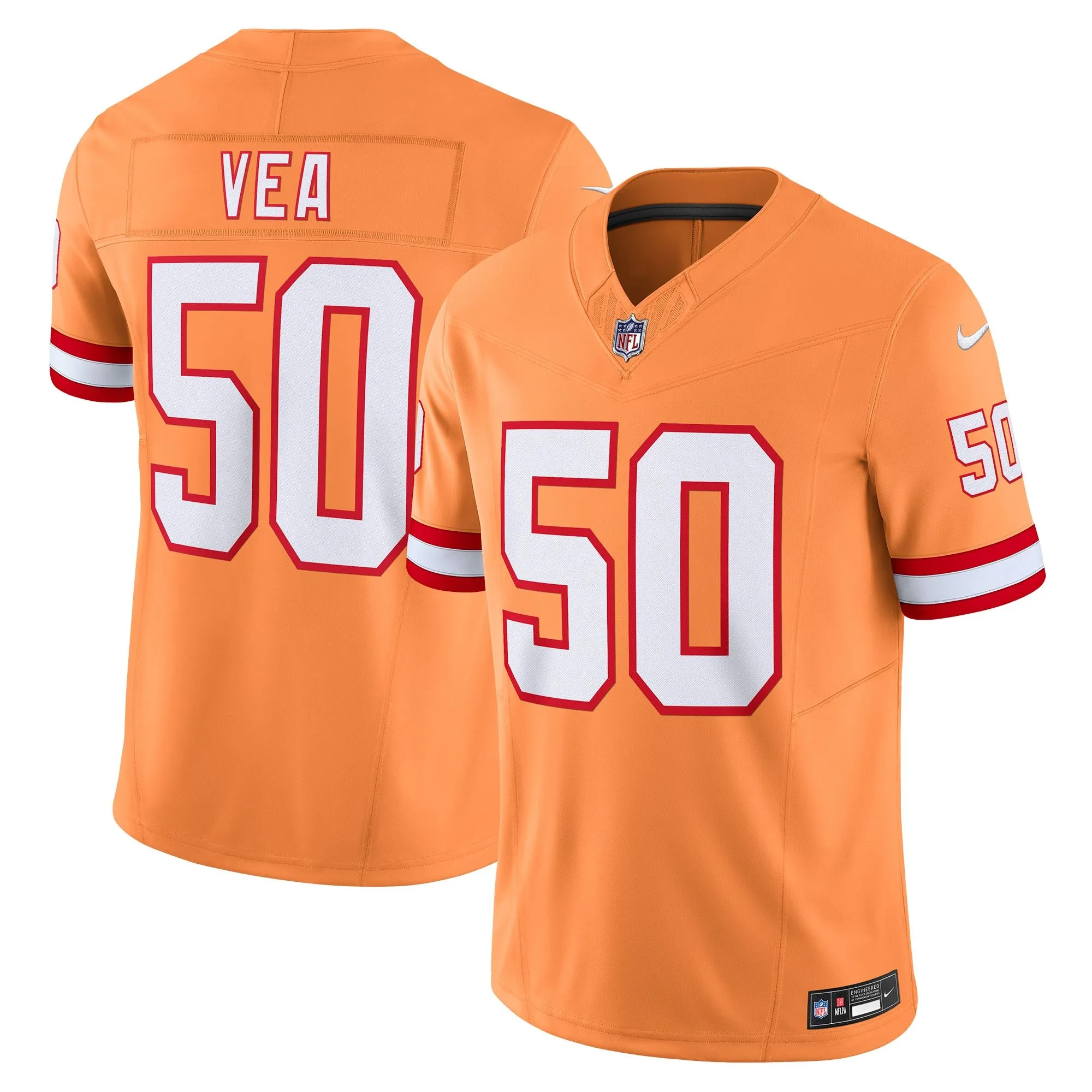 Vita Vea Tampa Bay Buccaneers  Vapor F.U.S.E. Limited Jersey - Orange