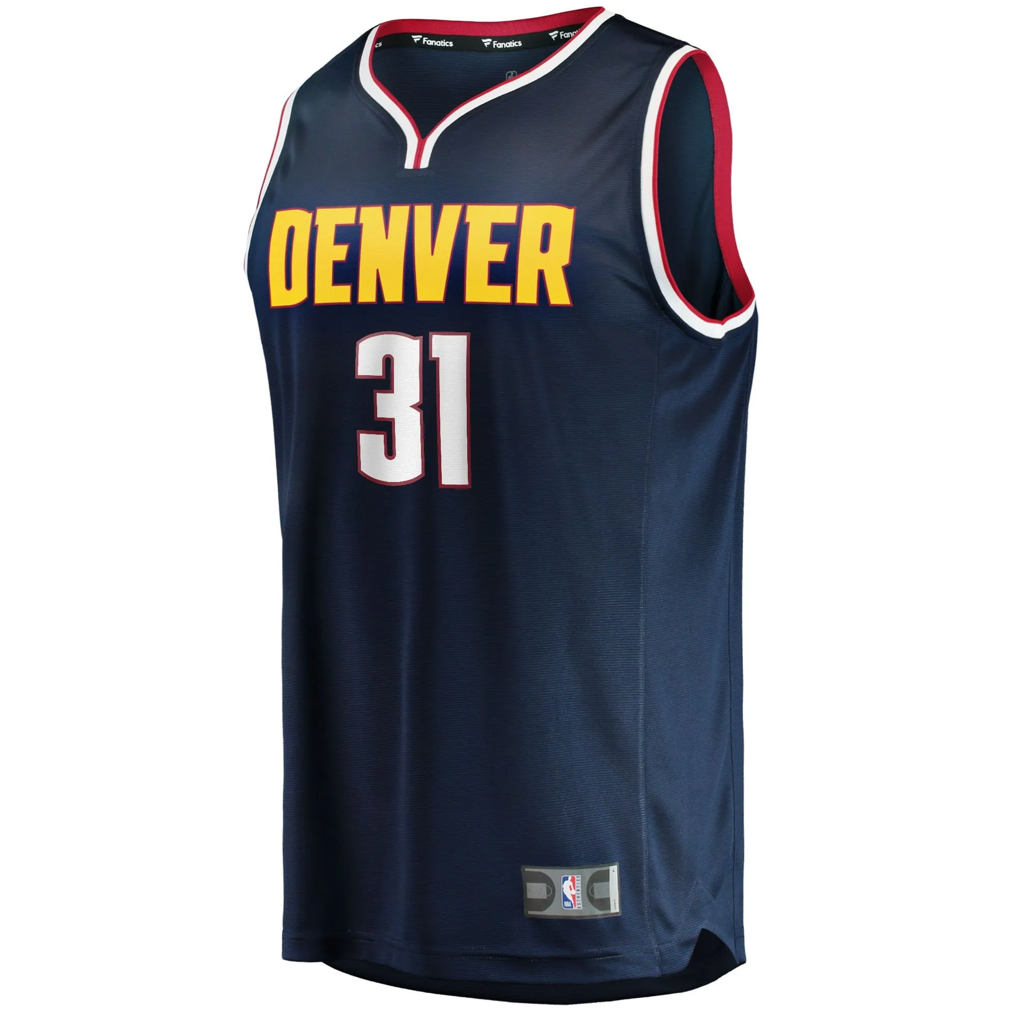 Vlatko Cancar Denver Nuggets Fanatics Branded 2021/22 Fast Break Replica Jersey - Icon Edition - Navy