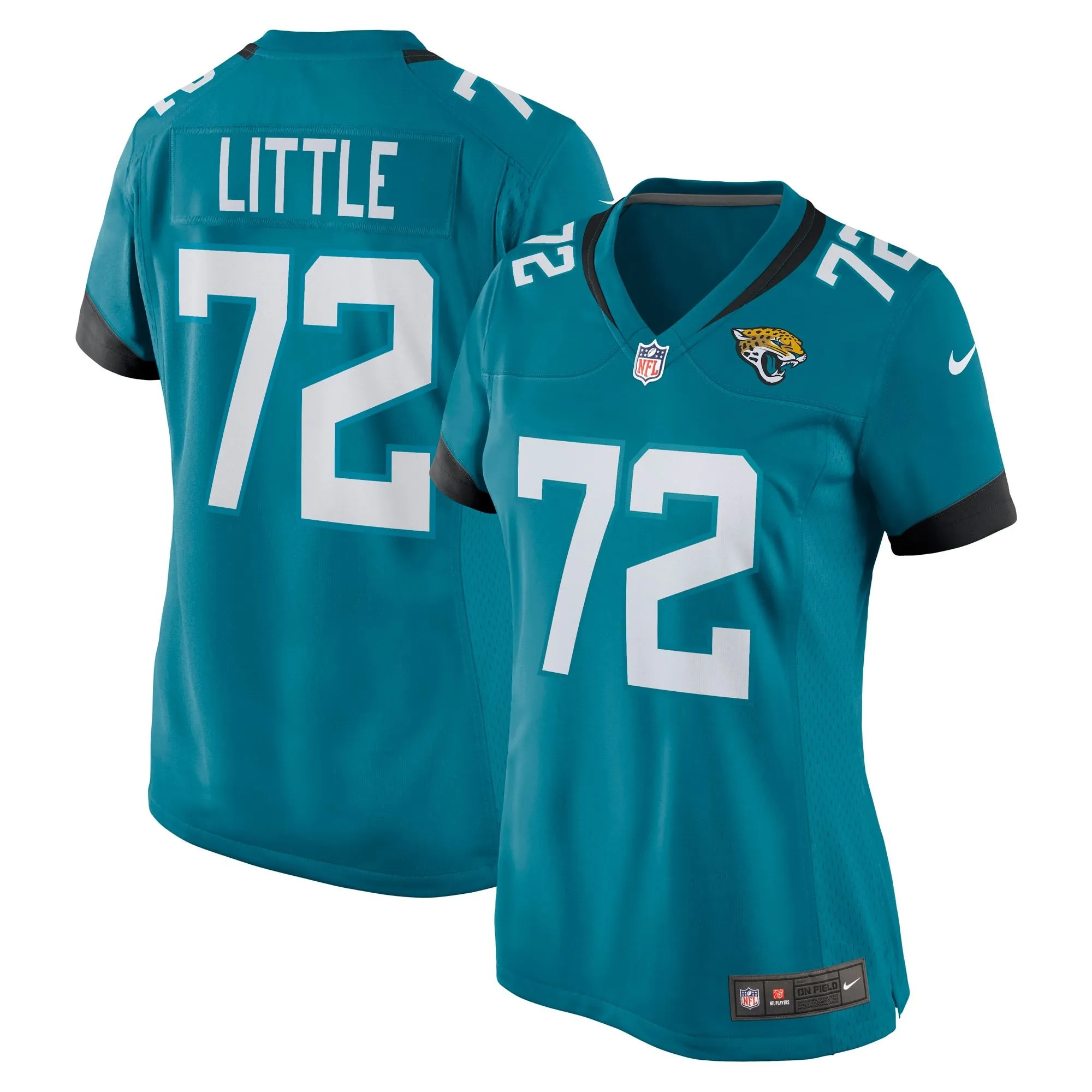 Walker Little Jacksonville Jaguars  Women's Game Jersey - Teal