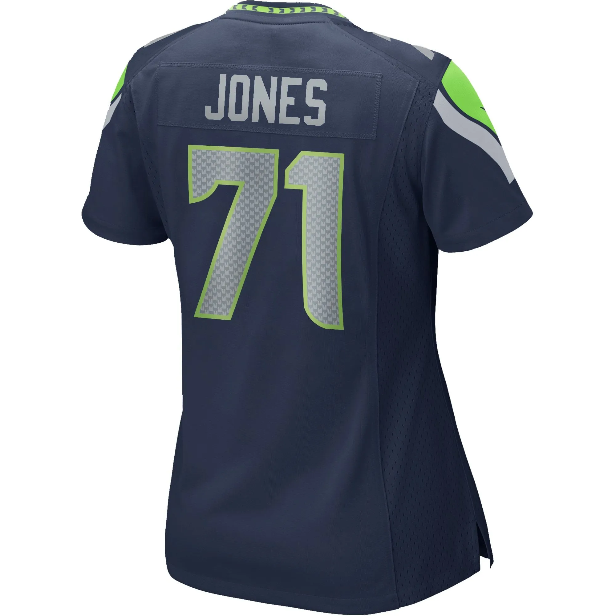 Walter Jones Seattle Seahawks  Women's Game Retired Player Jersey - College Navy