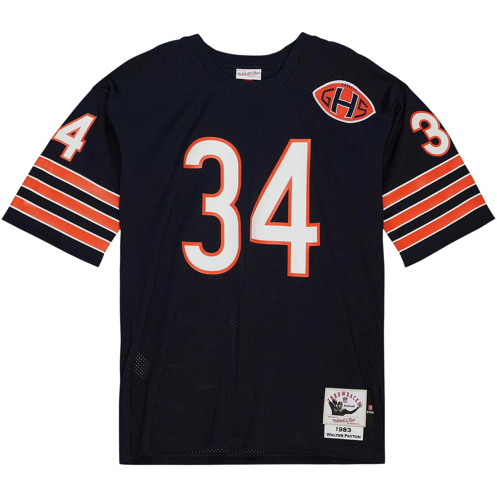 Walter Payton Chicago Bears 1983 Mitchell & Ness  Throwback Retired Player Jersey - Navy