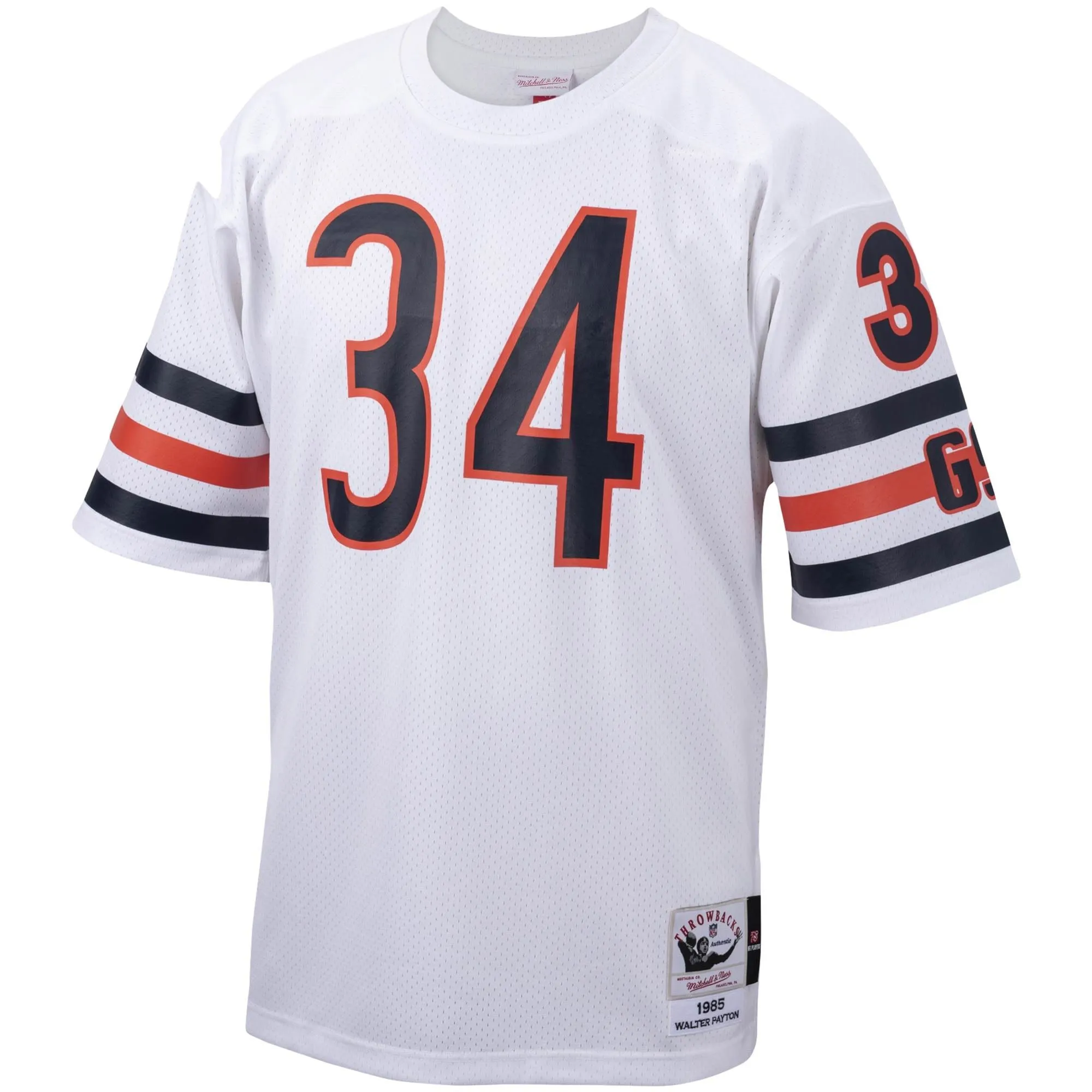 Walter Payton Chicago Bears 1985 Mitchell & Ness  Throwback Retired Player Jersey - White