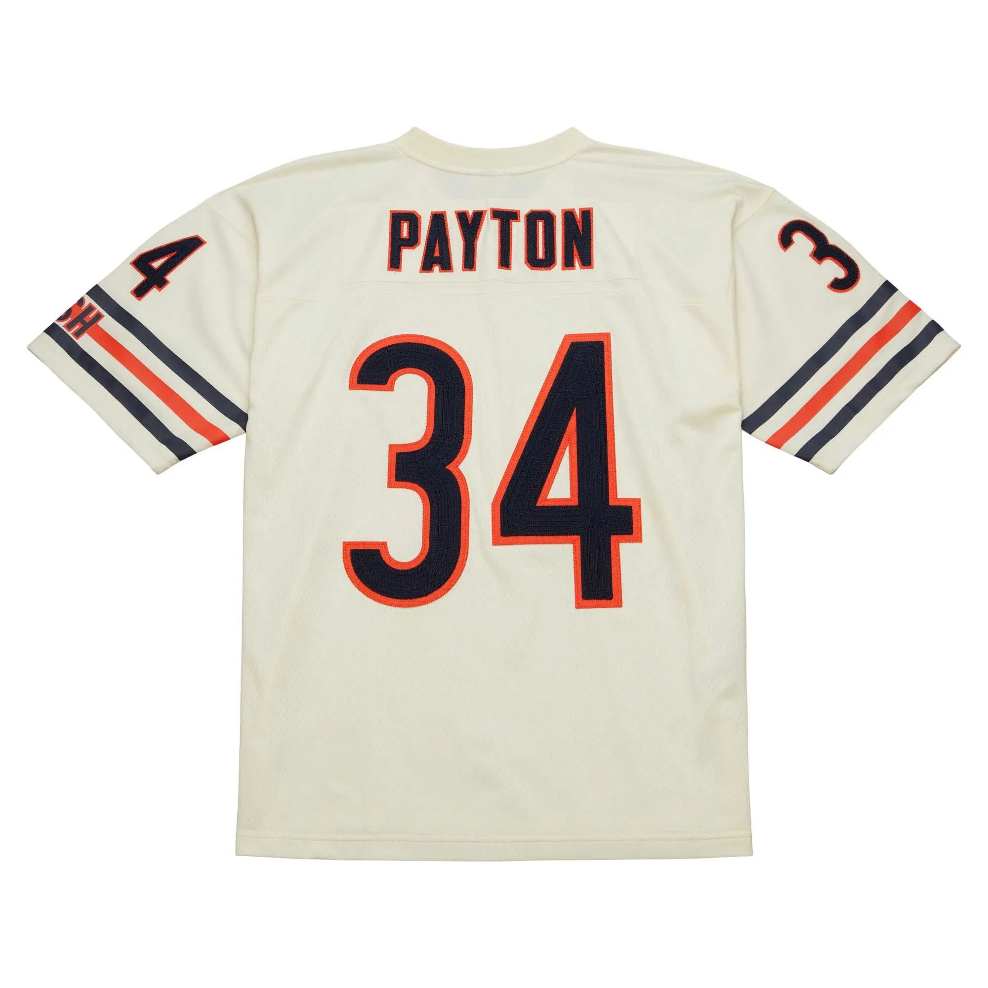 Walter Payton Chicago Bears Mitchell & Ness Chainstitch Legacy Jersey - Cream