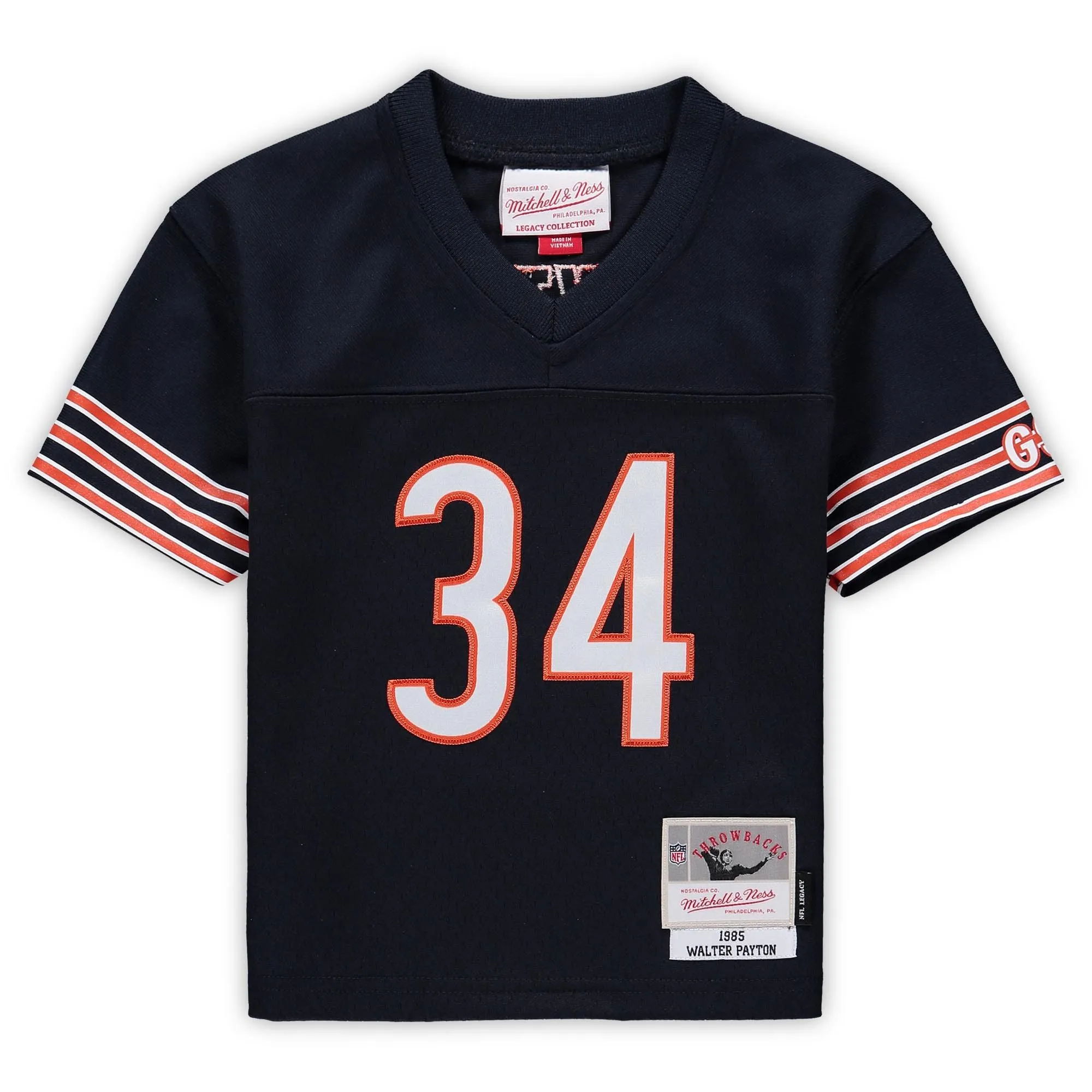 Walter Payton Chicago Bears Mitchell & Ness Toddler 1985 Retired Legacy Jersey - Navy