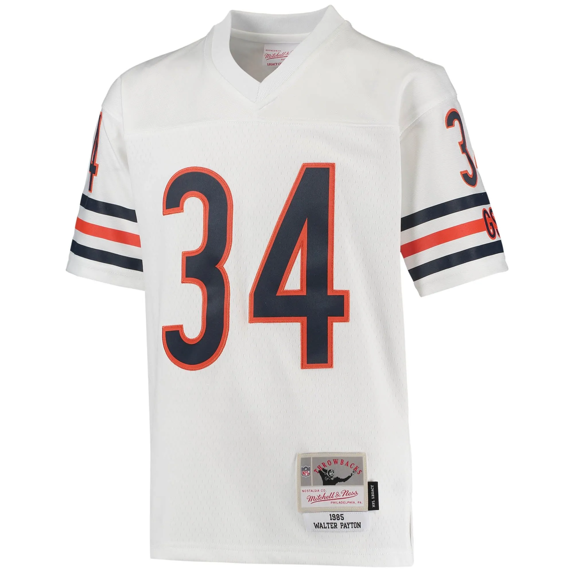 Walter Payton Chicago Bears Mitchell & Ness Youth 1985 Retired Player Legacy Jersey - White