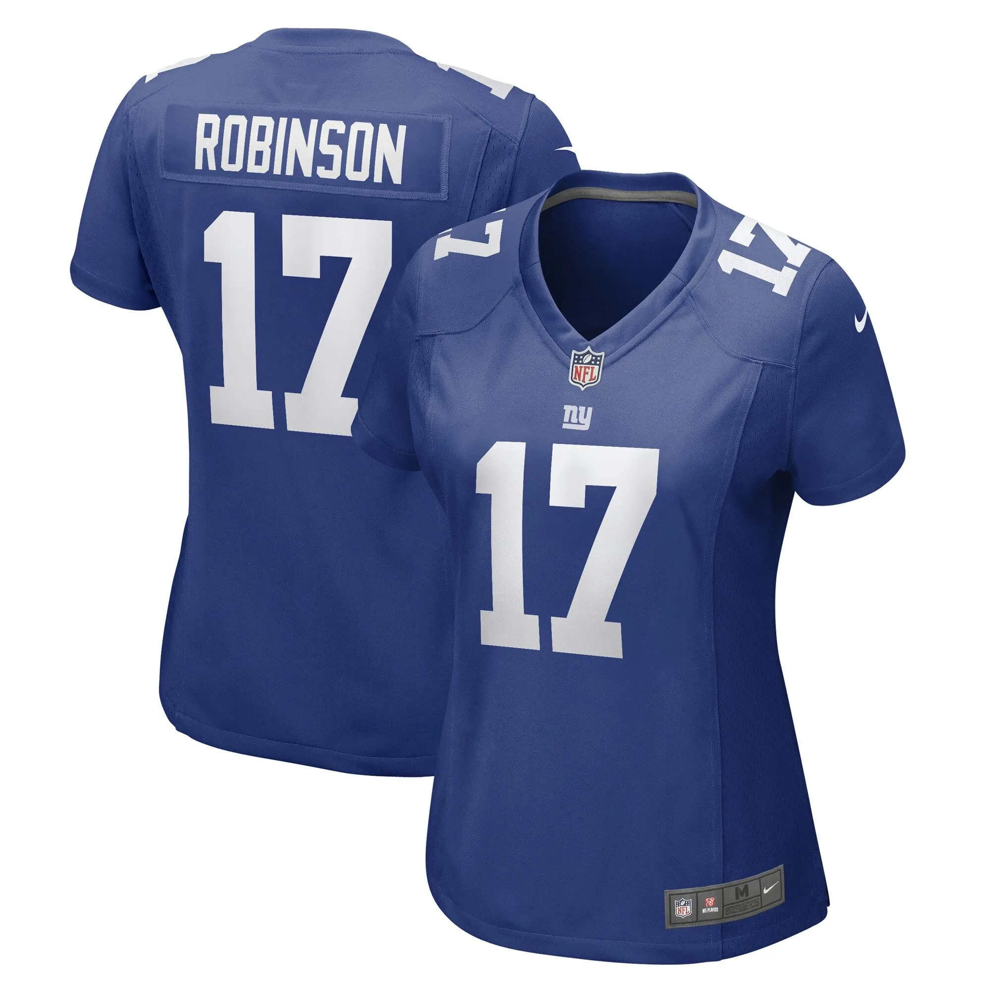 Wan'Dale Robinson New York Giants  Women's Game Player Jersey - Royal