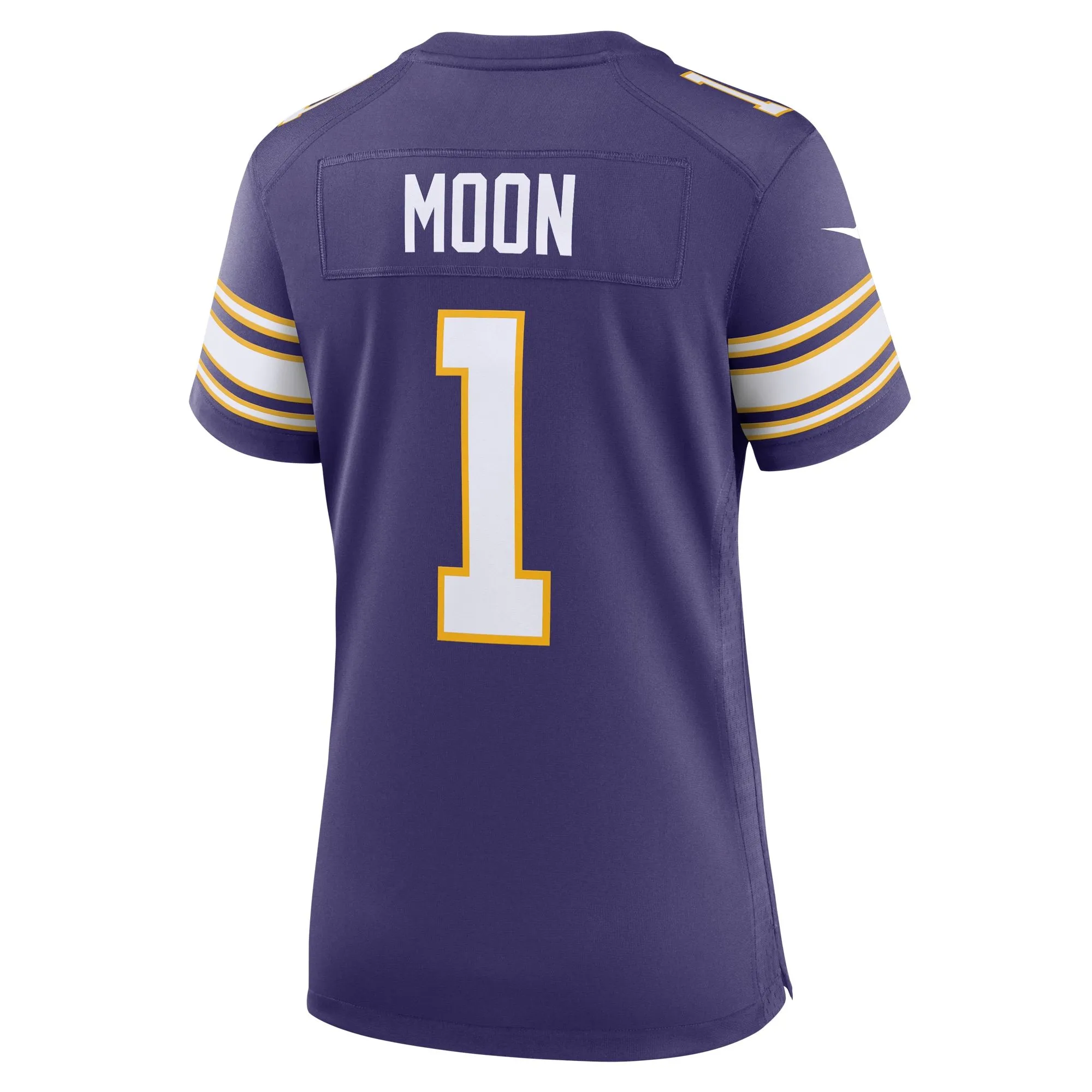 Warren Moon Minnesota Vikings  Women's Classic Retired Player Game Jersey - Purple