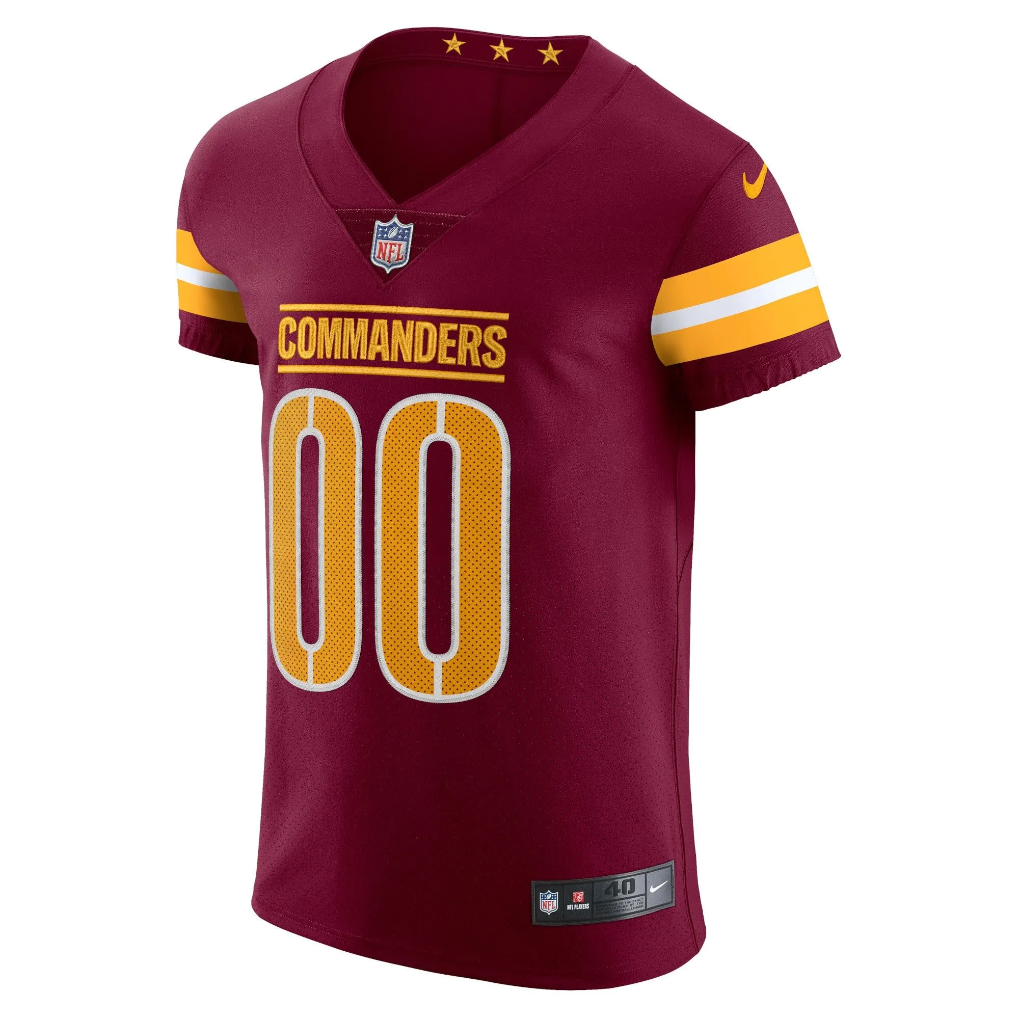 Washington Commanders  Vapor Untouchable Elite Custom Jersey - Burgundy