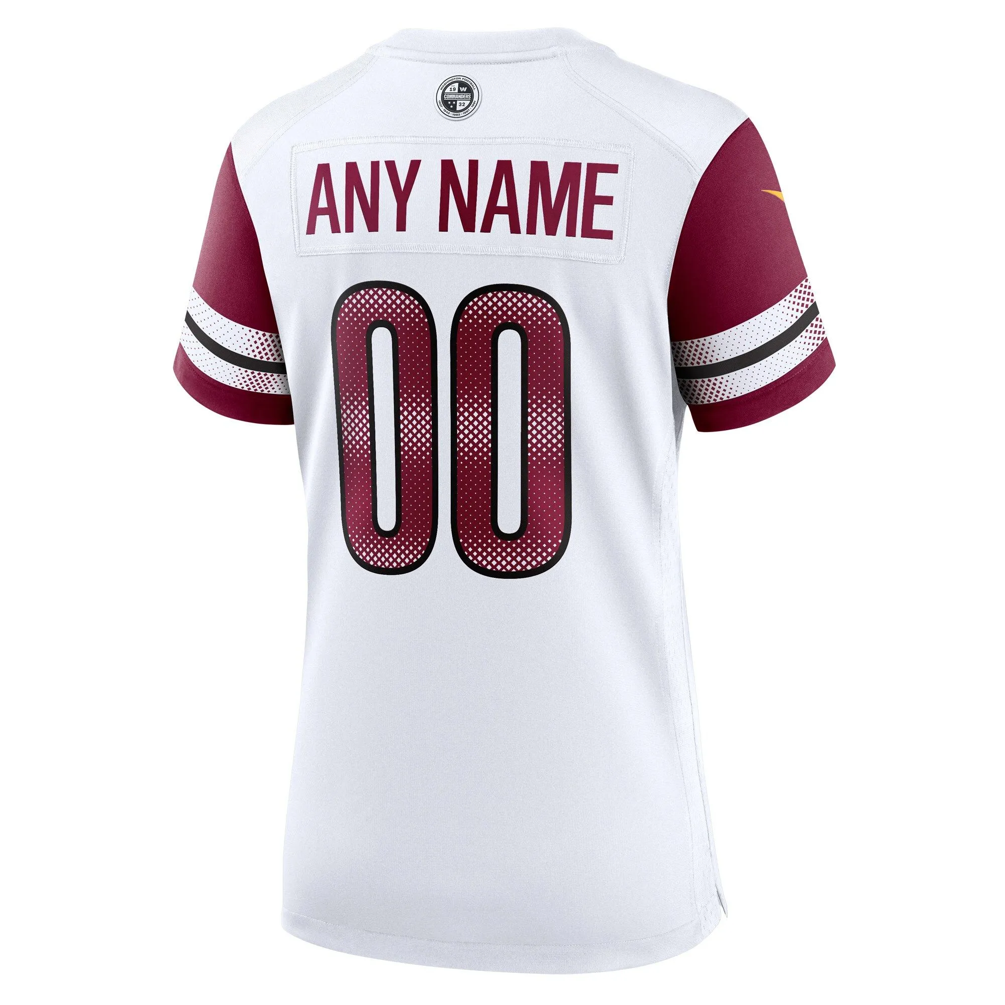 Washington Commanders  Women's Game Custom Player Jersey - White